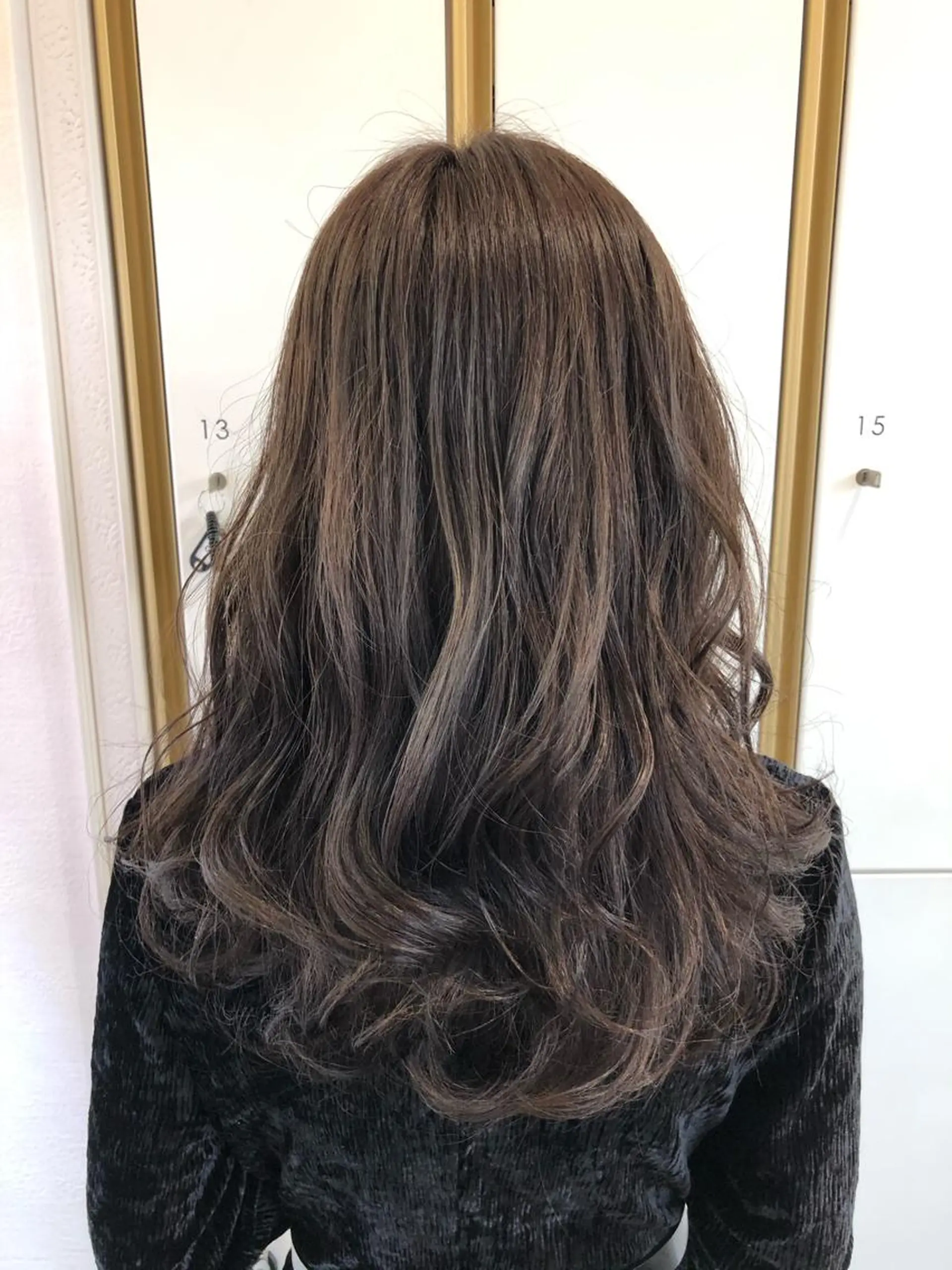ロング カラー 渕向 克海のヘアスタイル