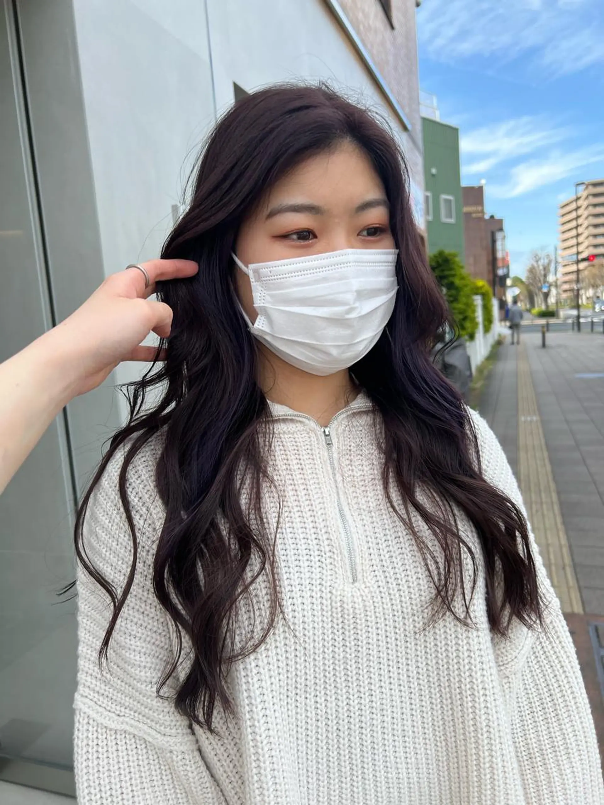 セミロング カラー 🦄Rena 🦄のヘアスタイル