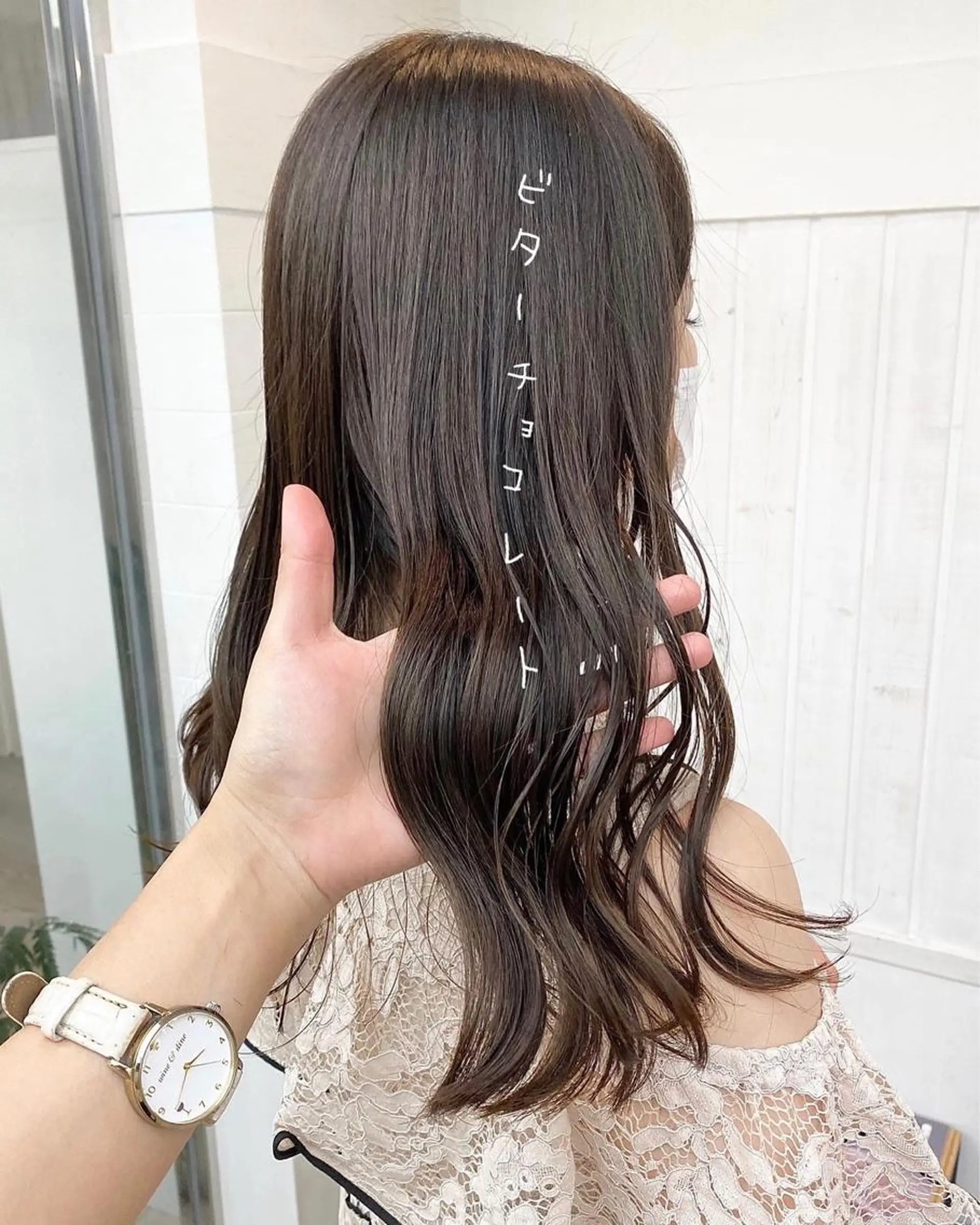 セミロング カラー イルミナカラー 学生 カット ヘアカラー トリートメント B3  SHARE SALON【ビースリーシェアサロン】所属・☀️透明感color KURO☀️のヘアスタイル