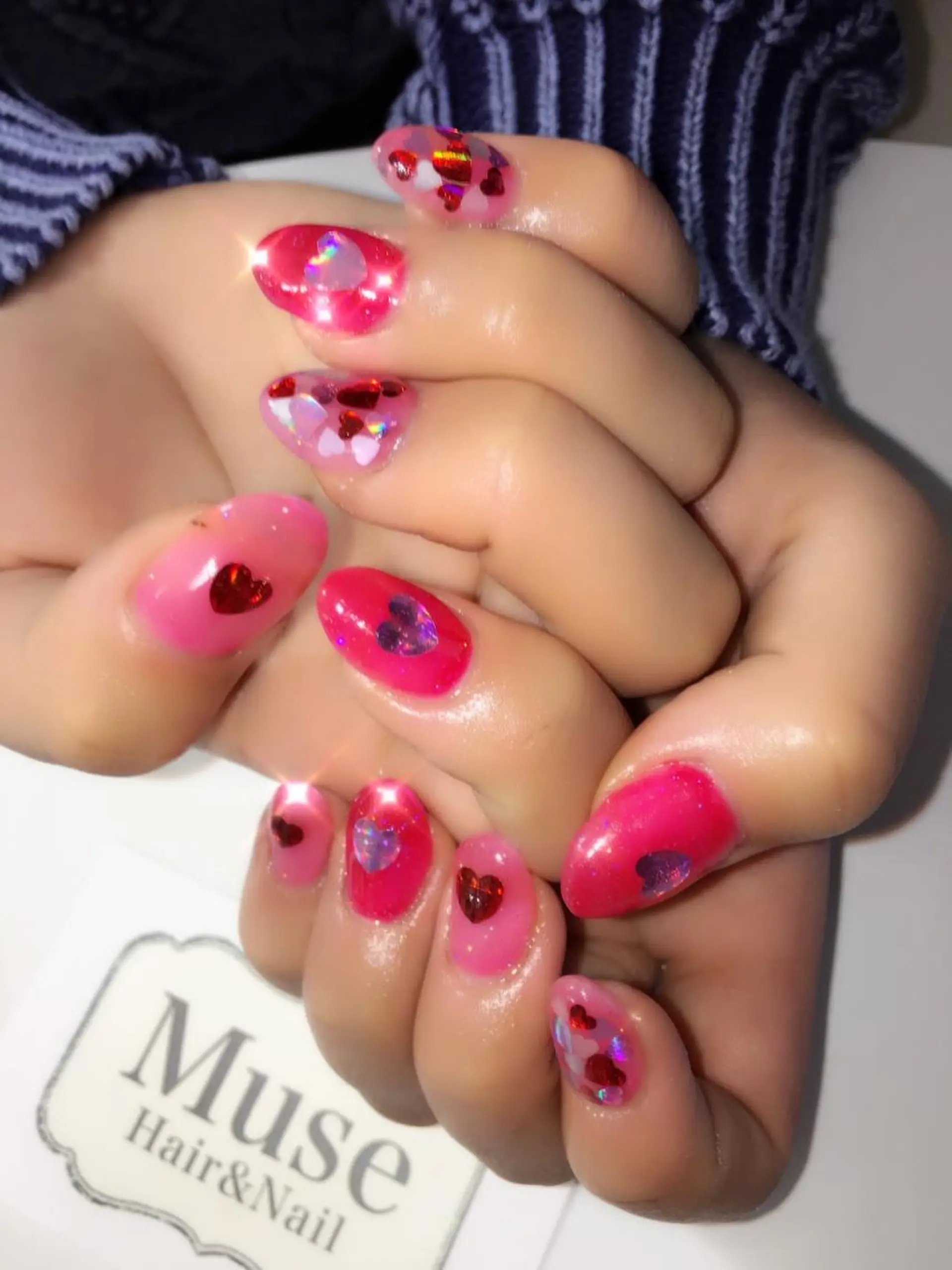 ネイル ハート 隠れ家一戸建て金町 HIROMI 葛飾区のネイルデザイン