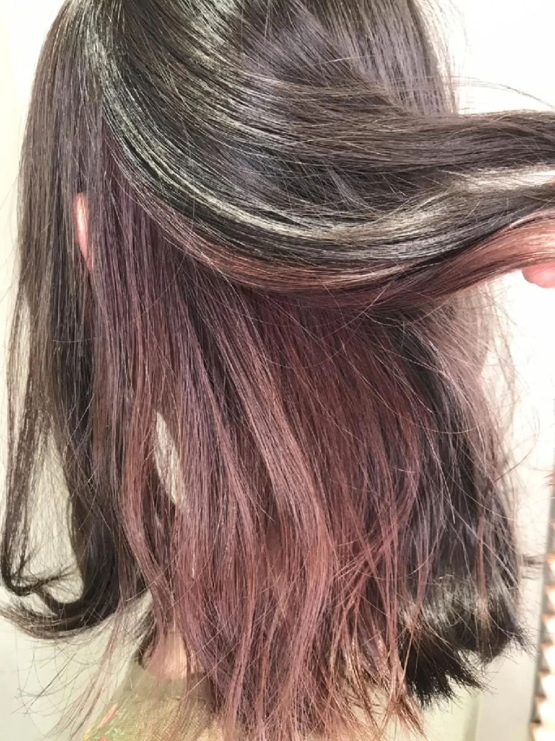 ミディアム ヘアアレンジ カラー 髪質改善/縮毛/新宿 🫧SUZUKA🫧のヘアスタイル