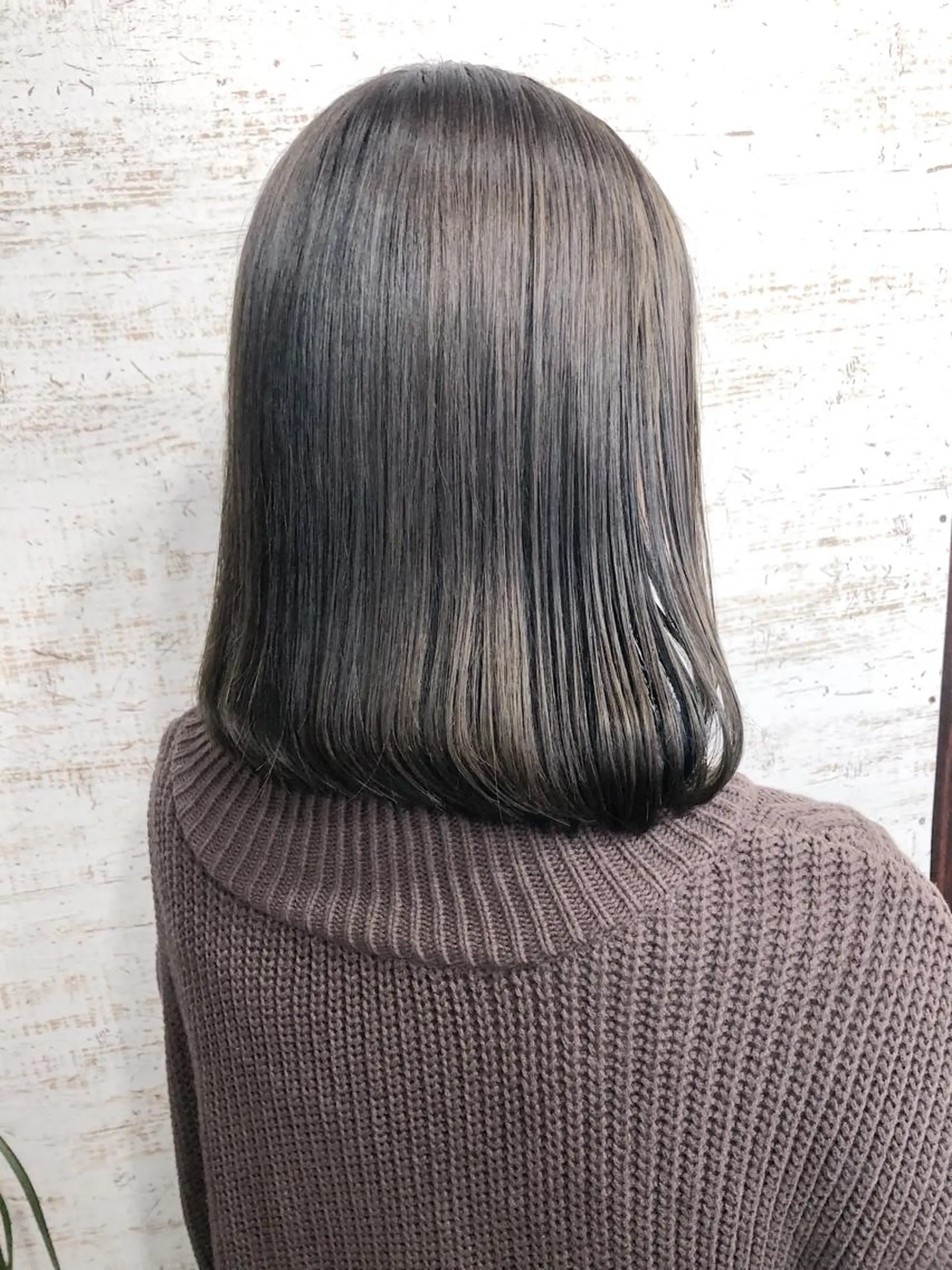 ミディアム カラー ケアブリーチ /髪質 改善/古橋圭史郎のヘアスタイル