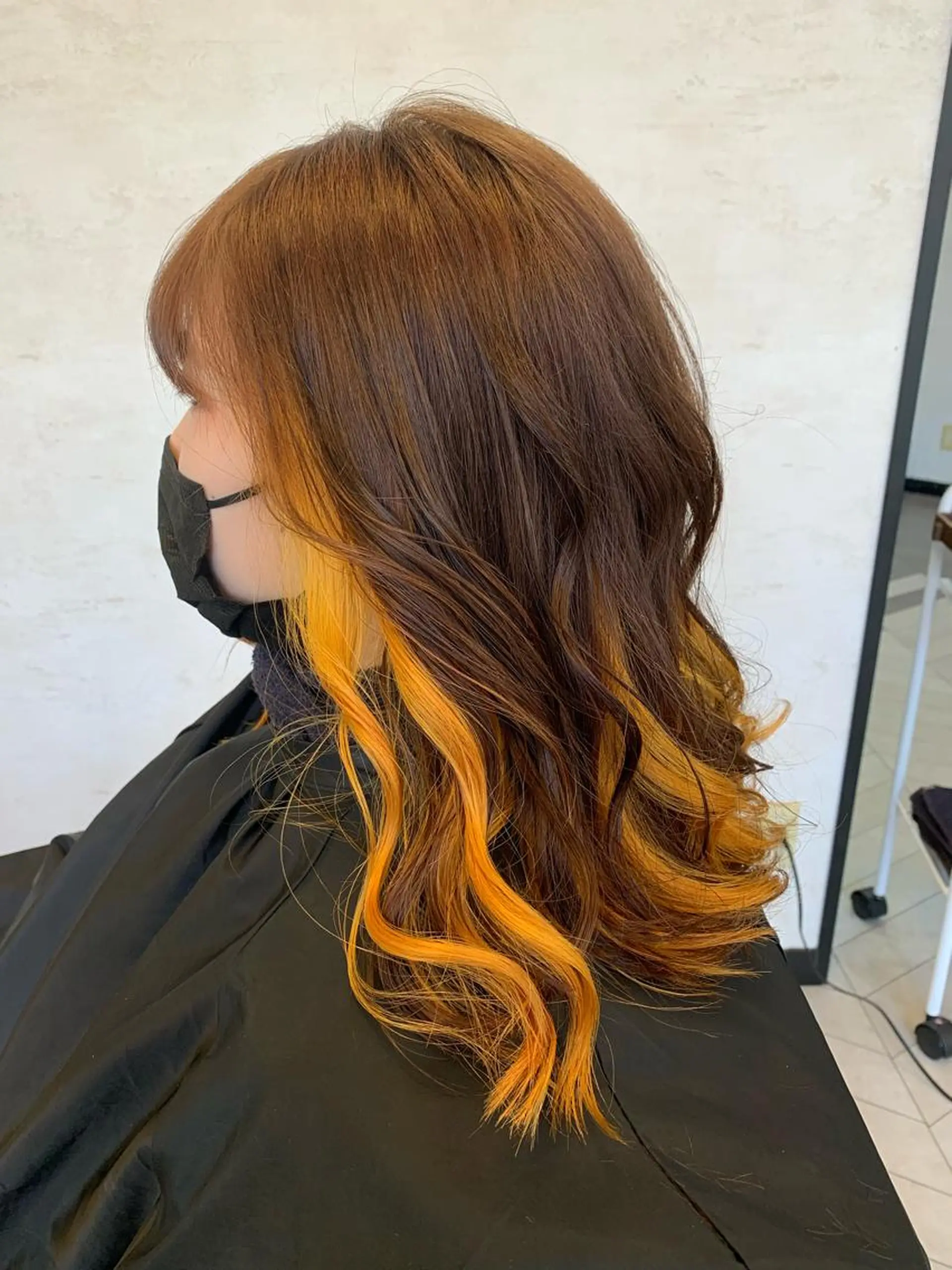 セミロング カラー est hair Ameri 松戸西口店所属・est  店長 ✂︎高橋✂︎のヘアスタイル