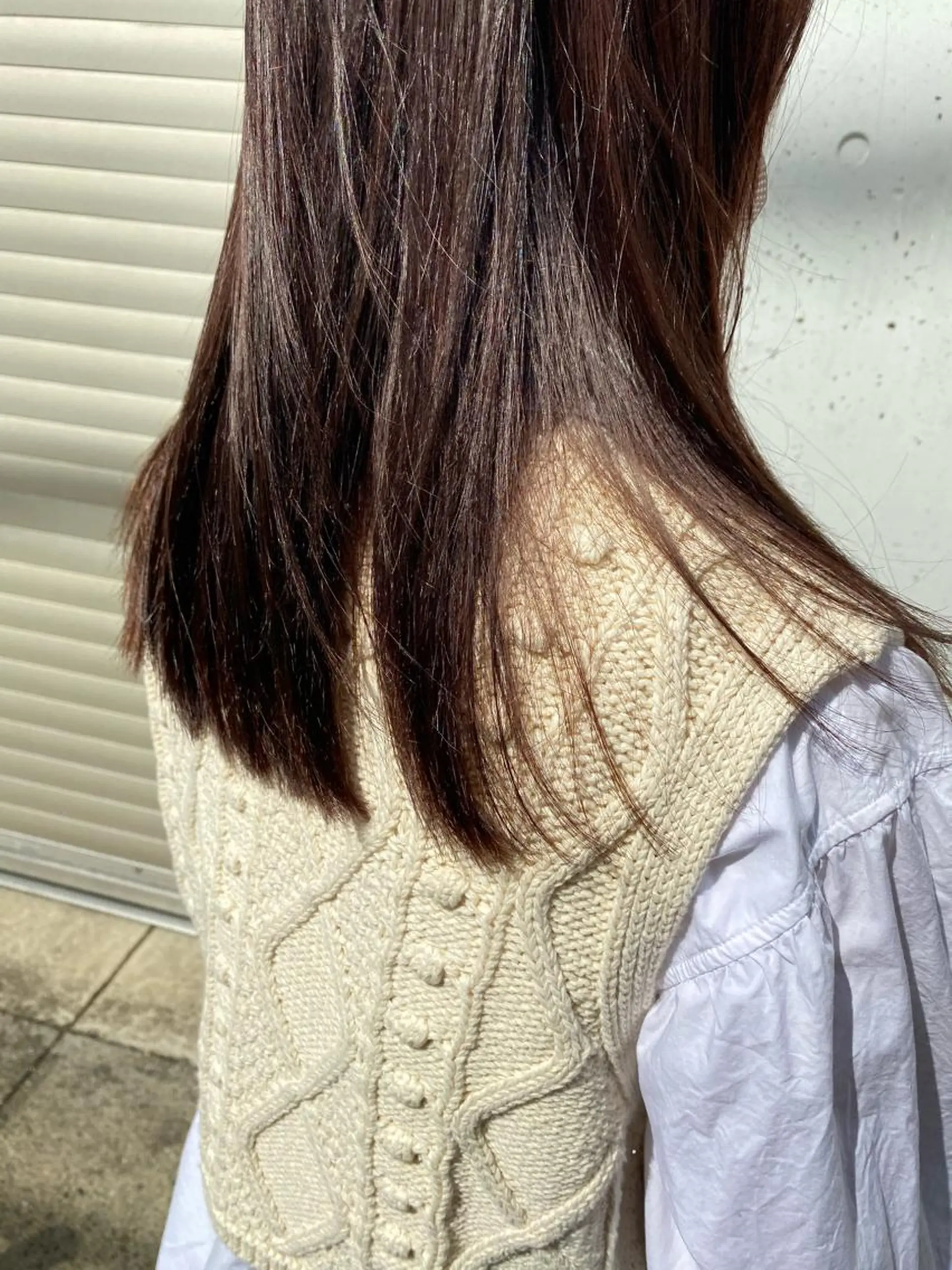 ロング カラー ブラウンカラー ピンクカラー お任せヘア☘️☘️ 及川渚のヘアスタイル