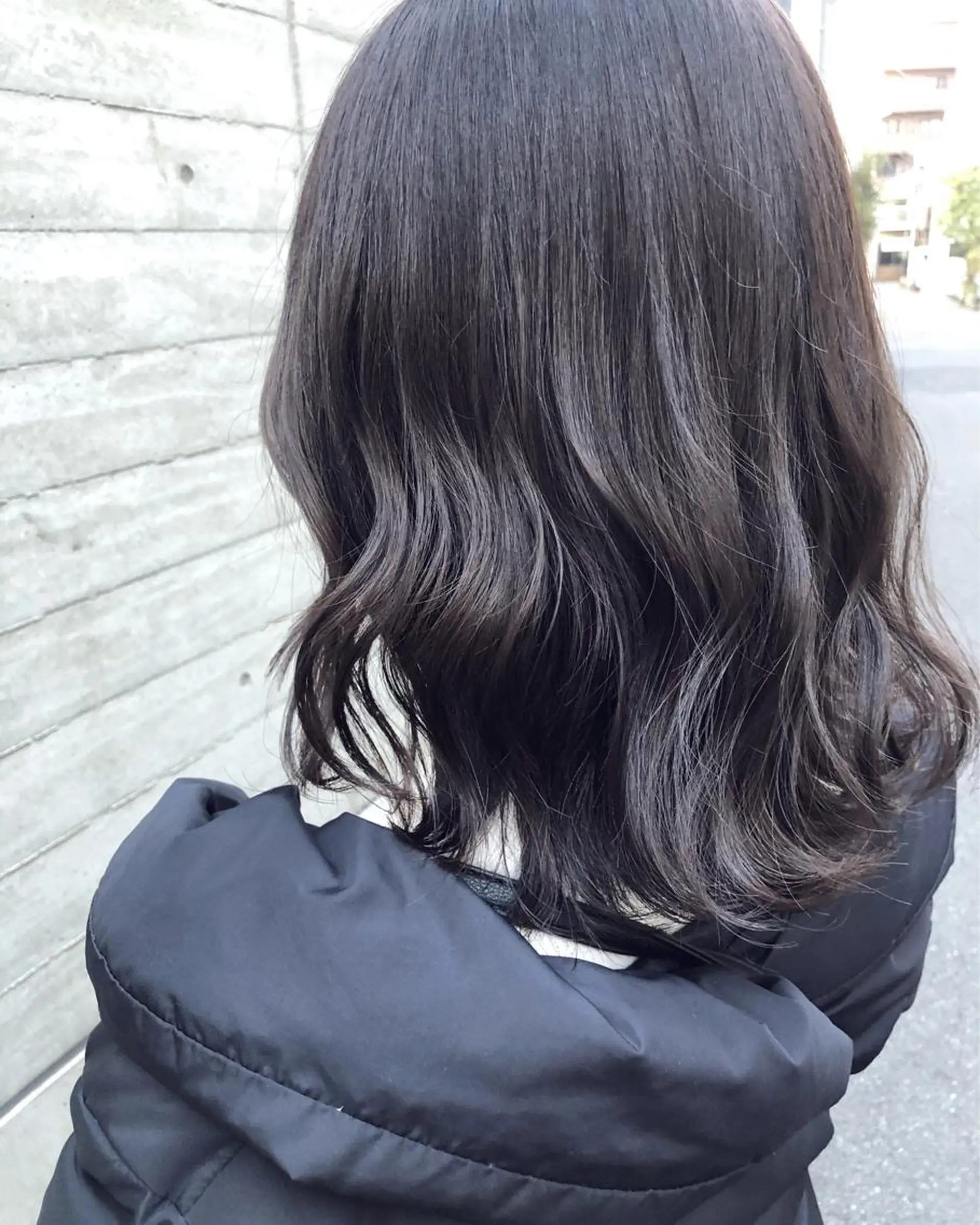 ミディアム ヘアカラー トリートメント ✨色持ちの良い艶 カラー✨蟹江真世のヘアスタイル