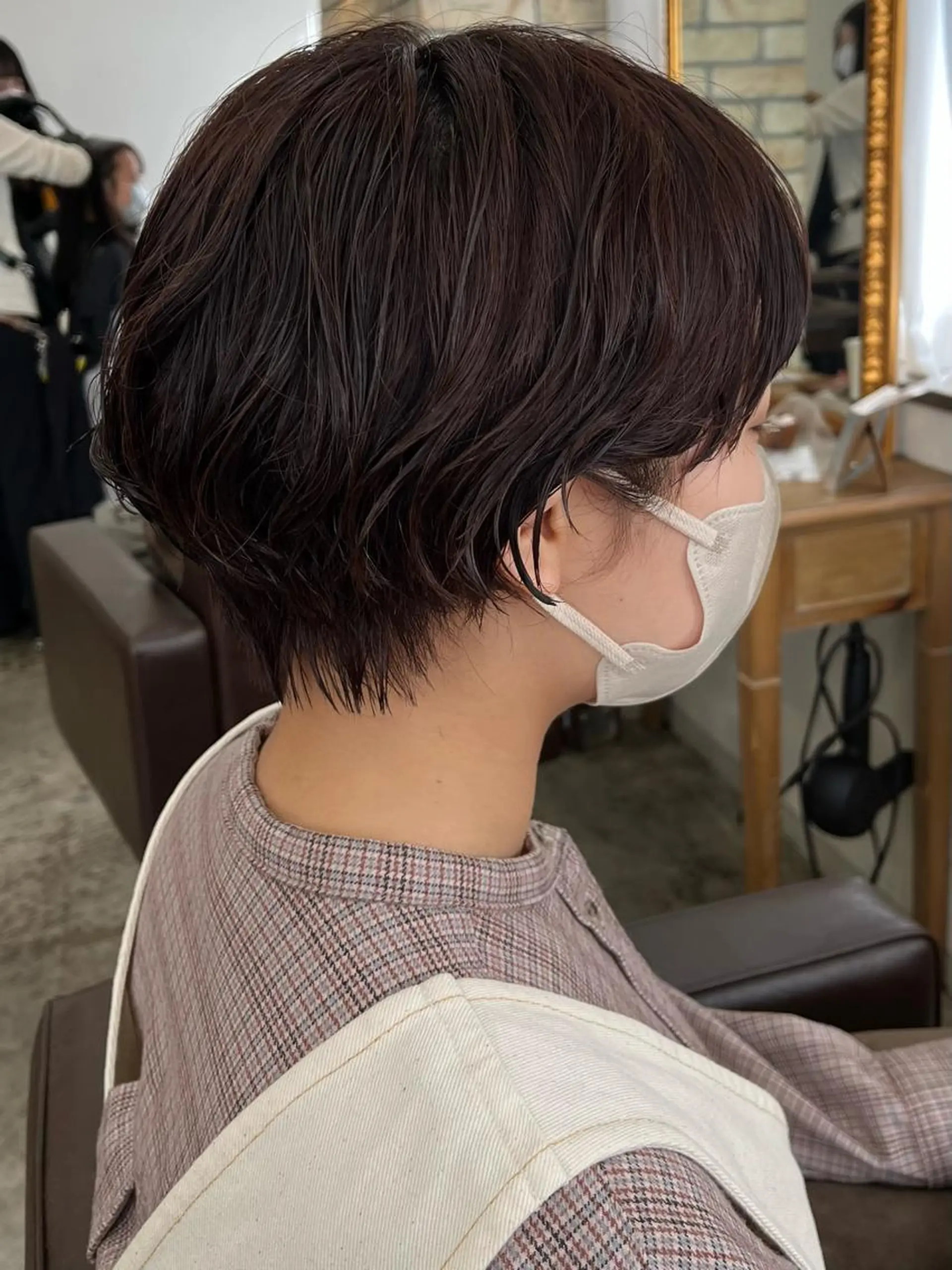 ショート カット ヘアカラー トリートメント ショートスタイル /tomo.のヘアスタイル