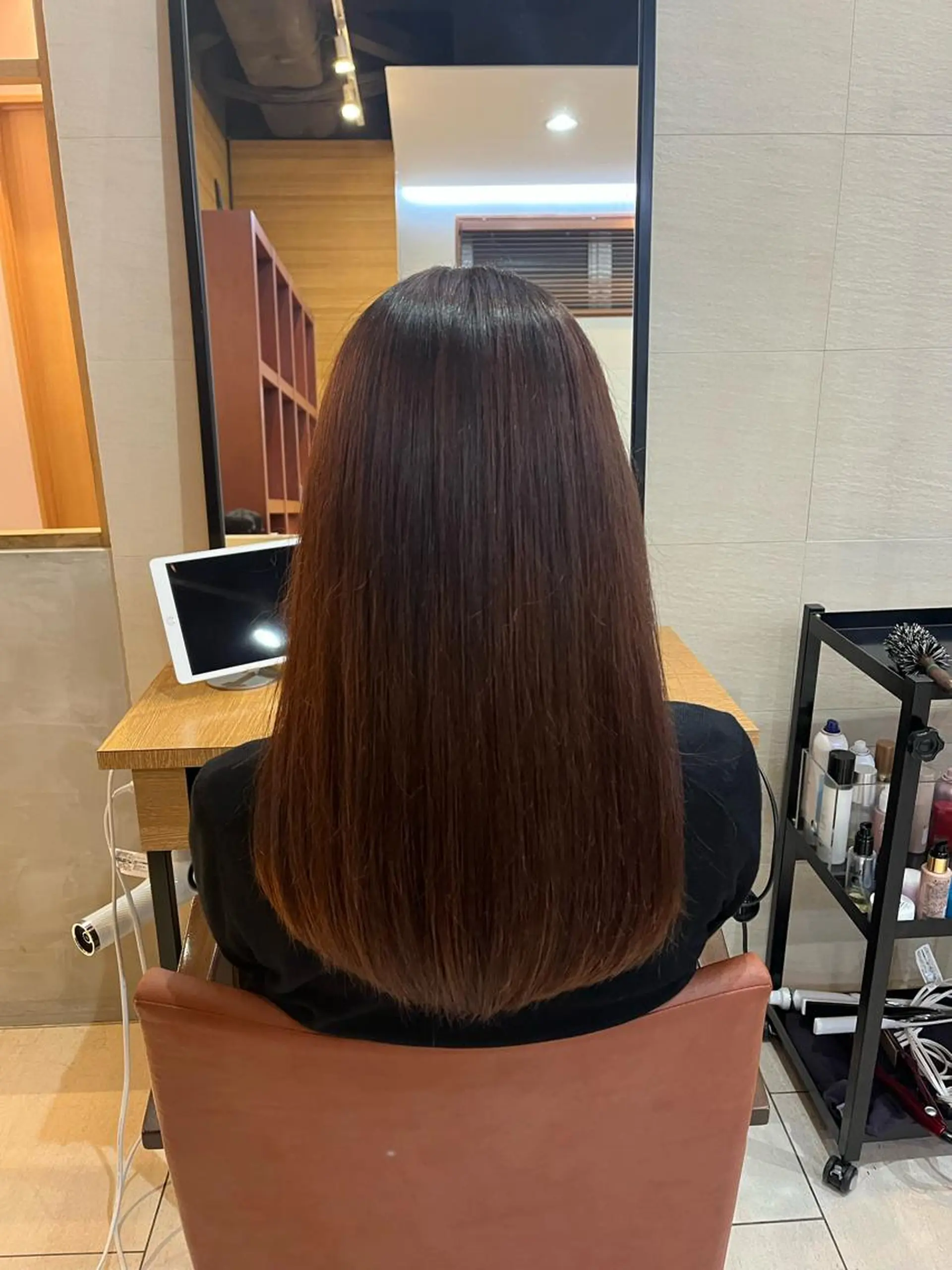 セミロング 🌸暖色カラー/ボブ 一色愛海🌸のヘアスタイル