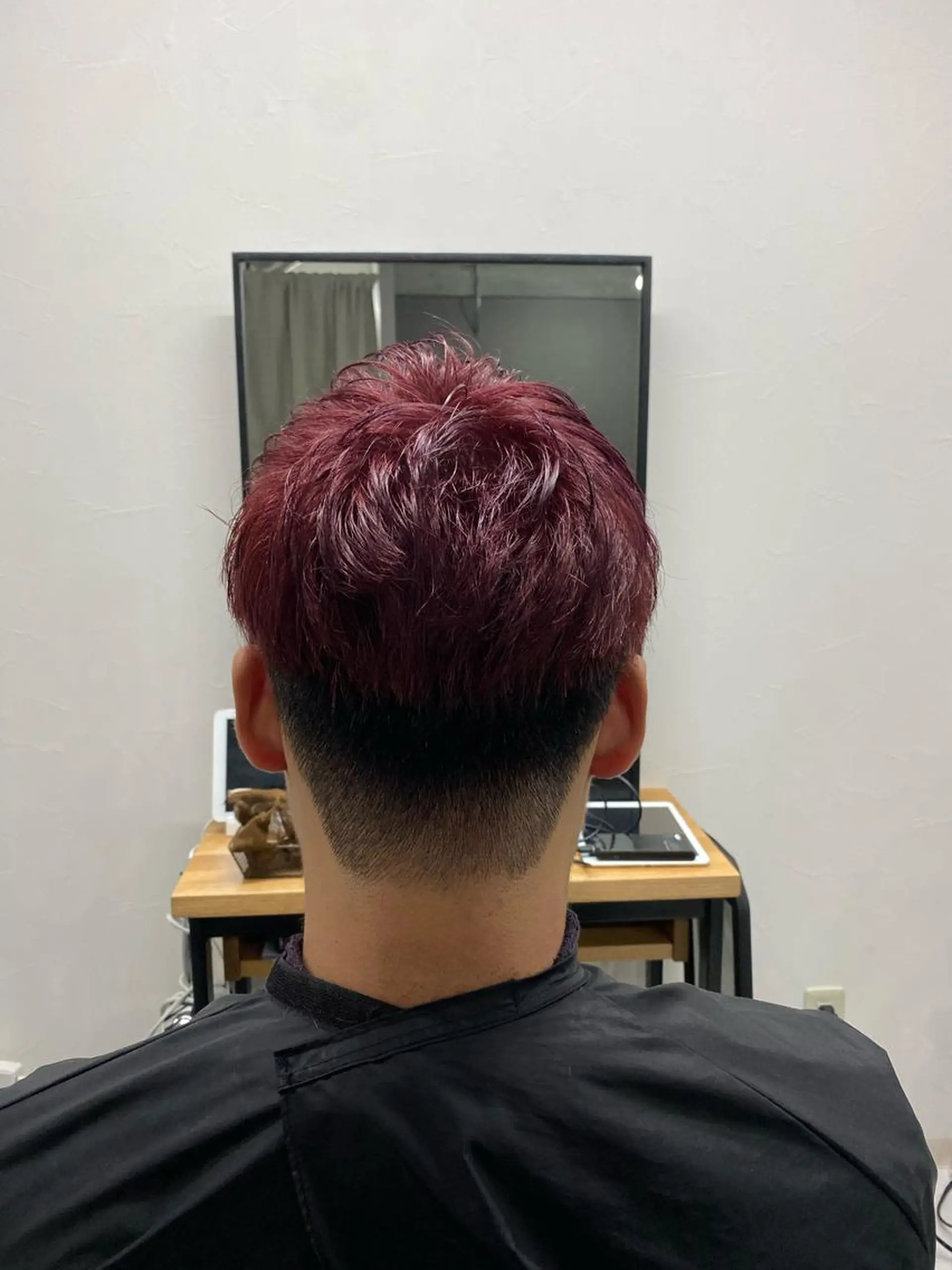 ショート カラー メンズ カット ヘアカラー トリートメント メンズお任せ下さい! 店長⭐︎小橋のヘアスタイル