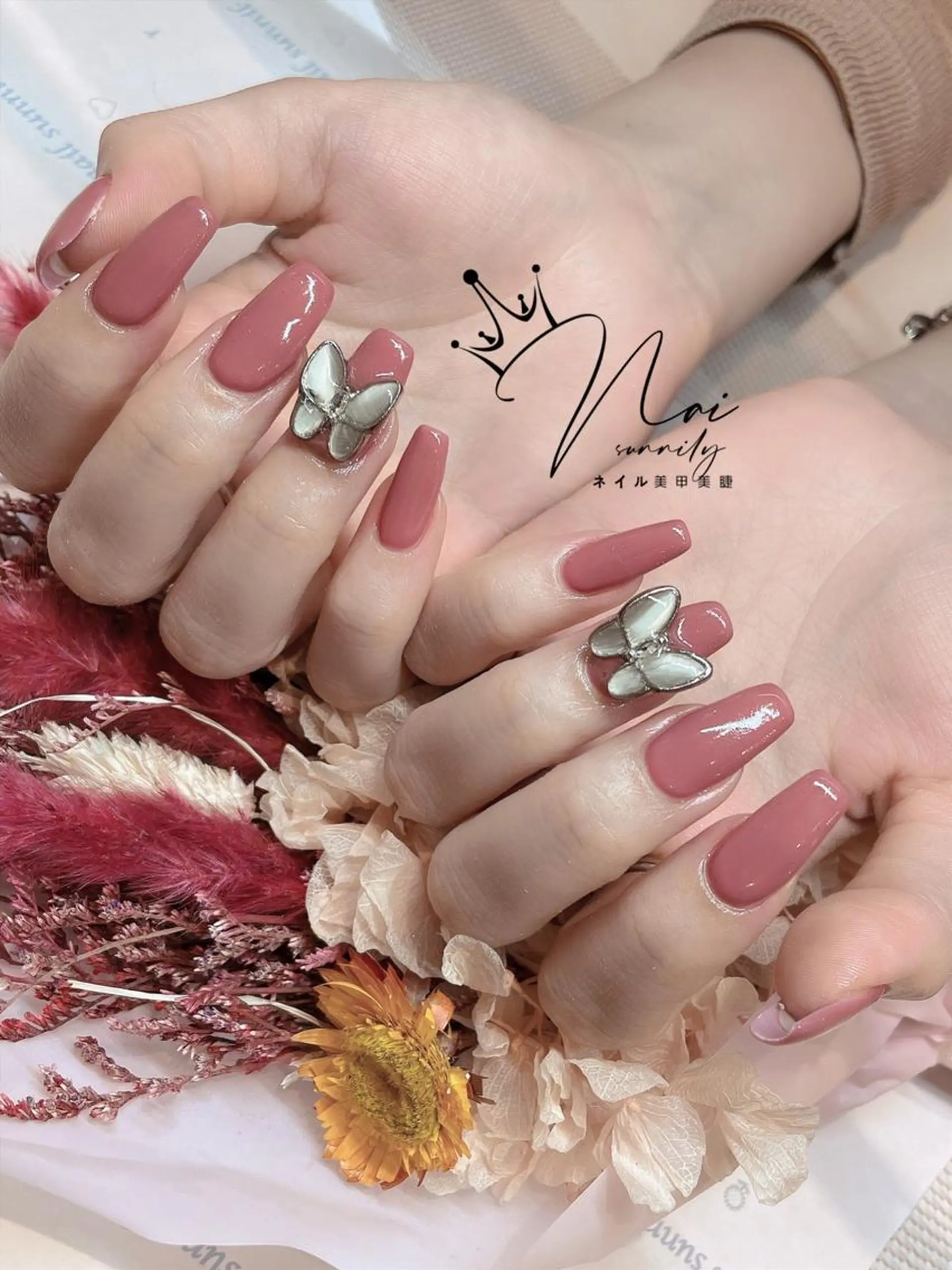 ネイル 長さだし専門店 M2　rikaのネイルデザイン