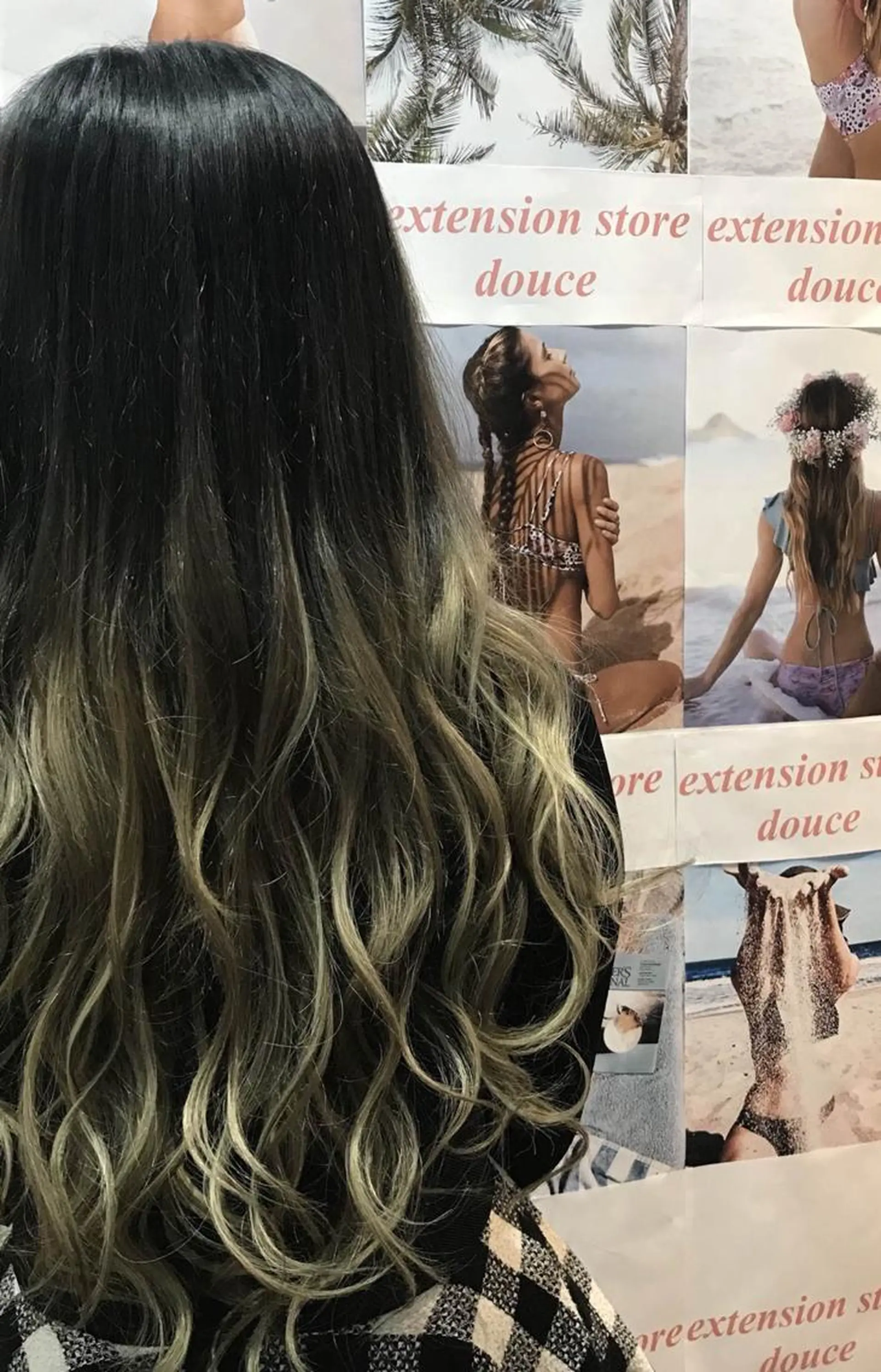 セミロング カラー パーマ ヘアアレンジ R3 Eyelash RSKのマツエク・マツパデザイン