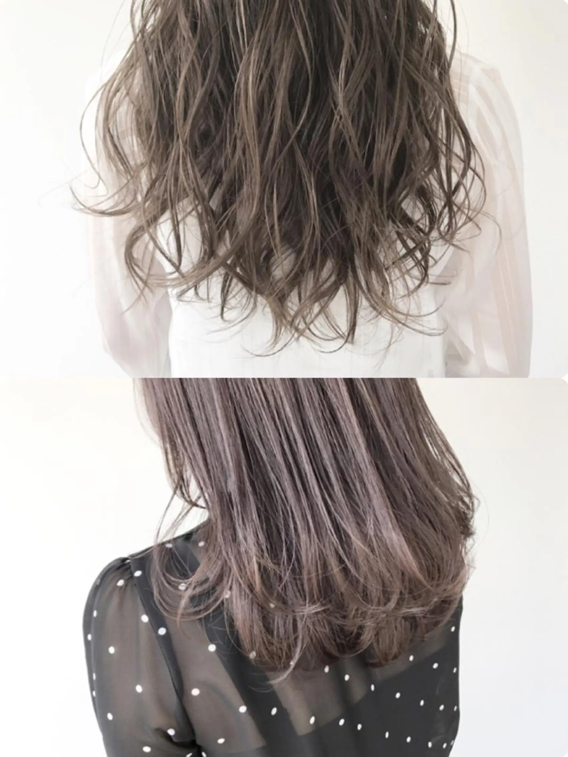 セミロング カラー アッシュ ピンクカラー エクステ/髪質改善/ rita/フルヤマのヘアスタイル