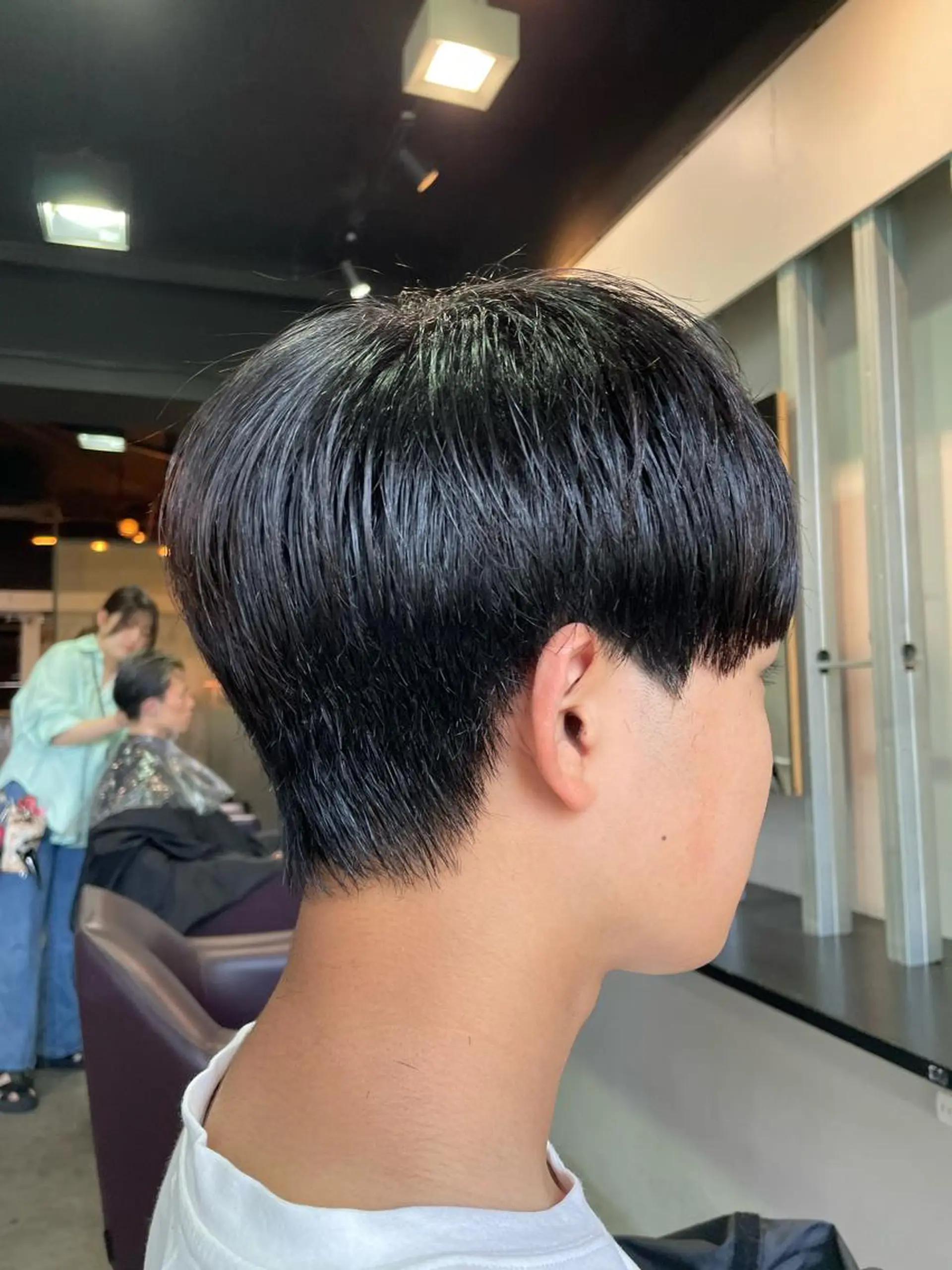 メンズ カット ヘアセット Ms.CHARM【ミズチャーム】所属・韓国/レイヤーカット 顔周り/廣瀬達哉のヘアスタイル