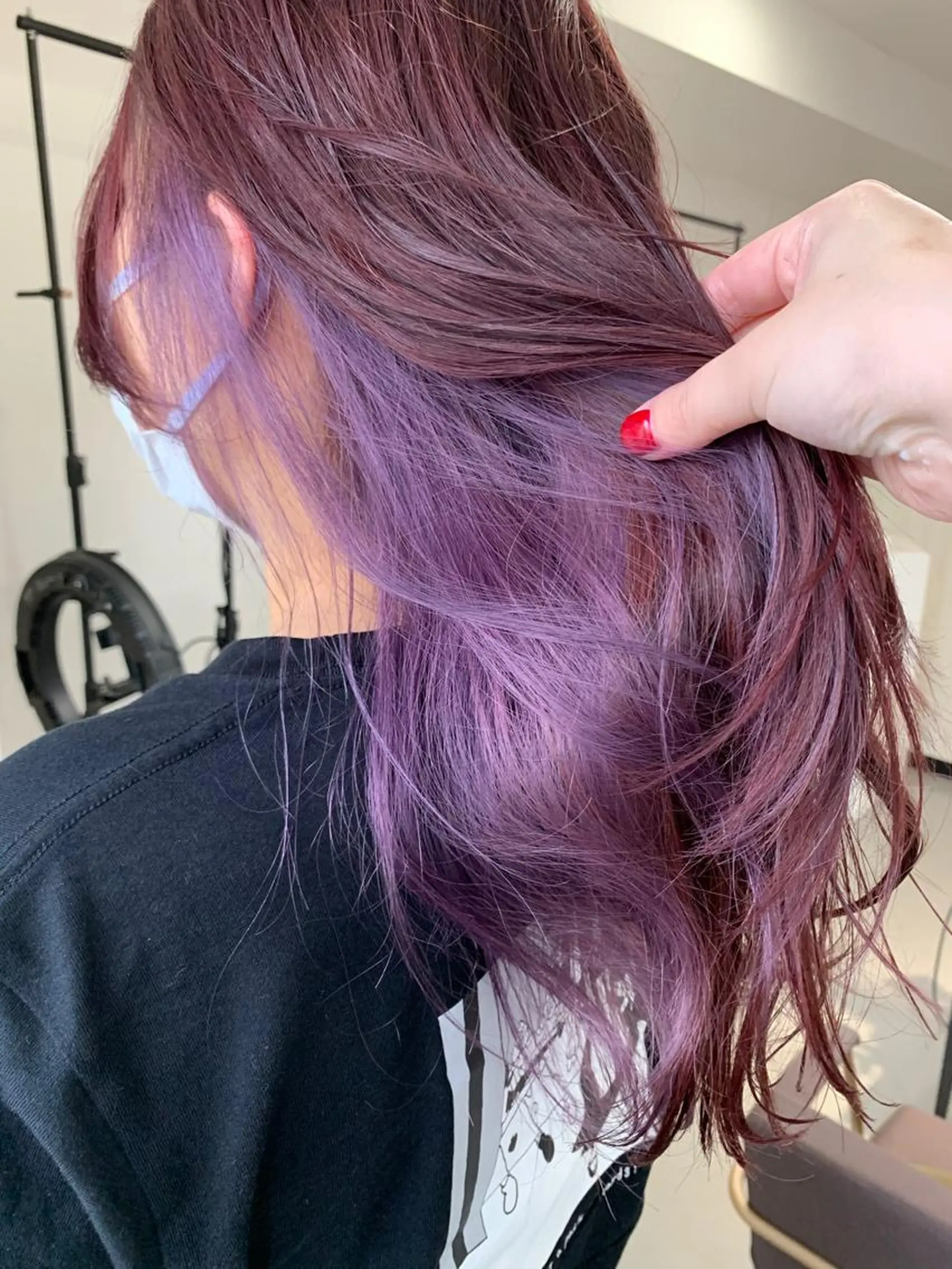 ロング カラー カット ヘアカラー トリートメント ROW町田★ 船木のヘアスタイル