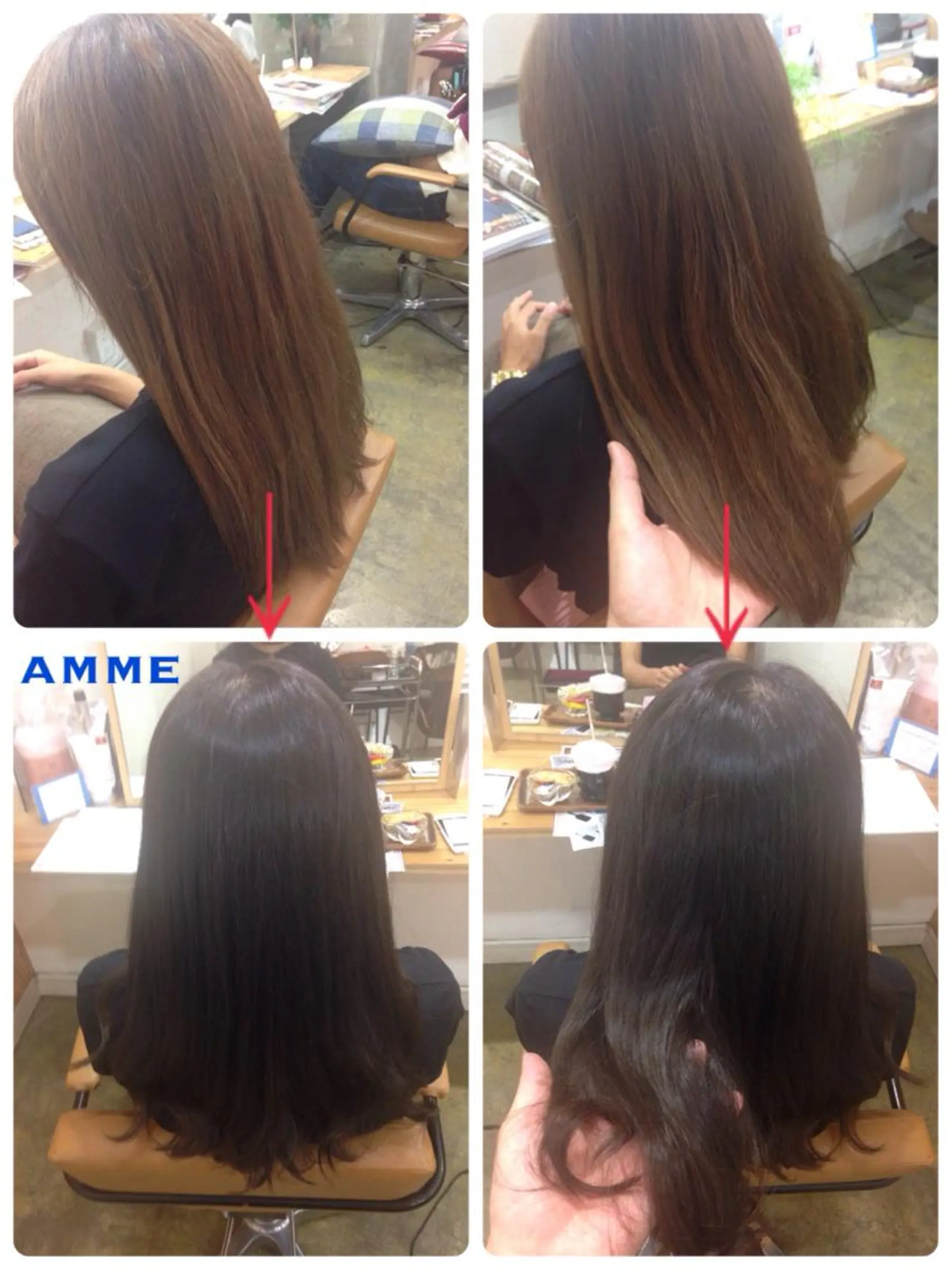 セミロング カラー 💎髪質改善💎 デザイナーshinのヘアスタイル