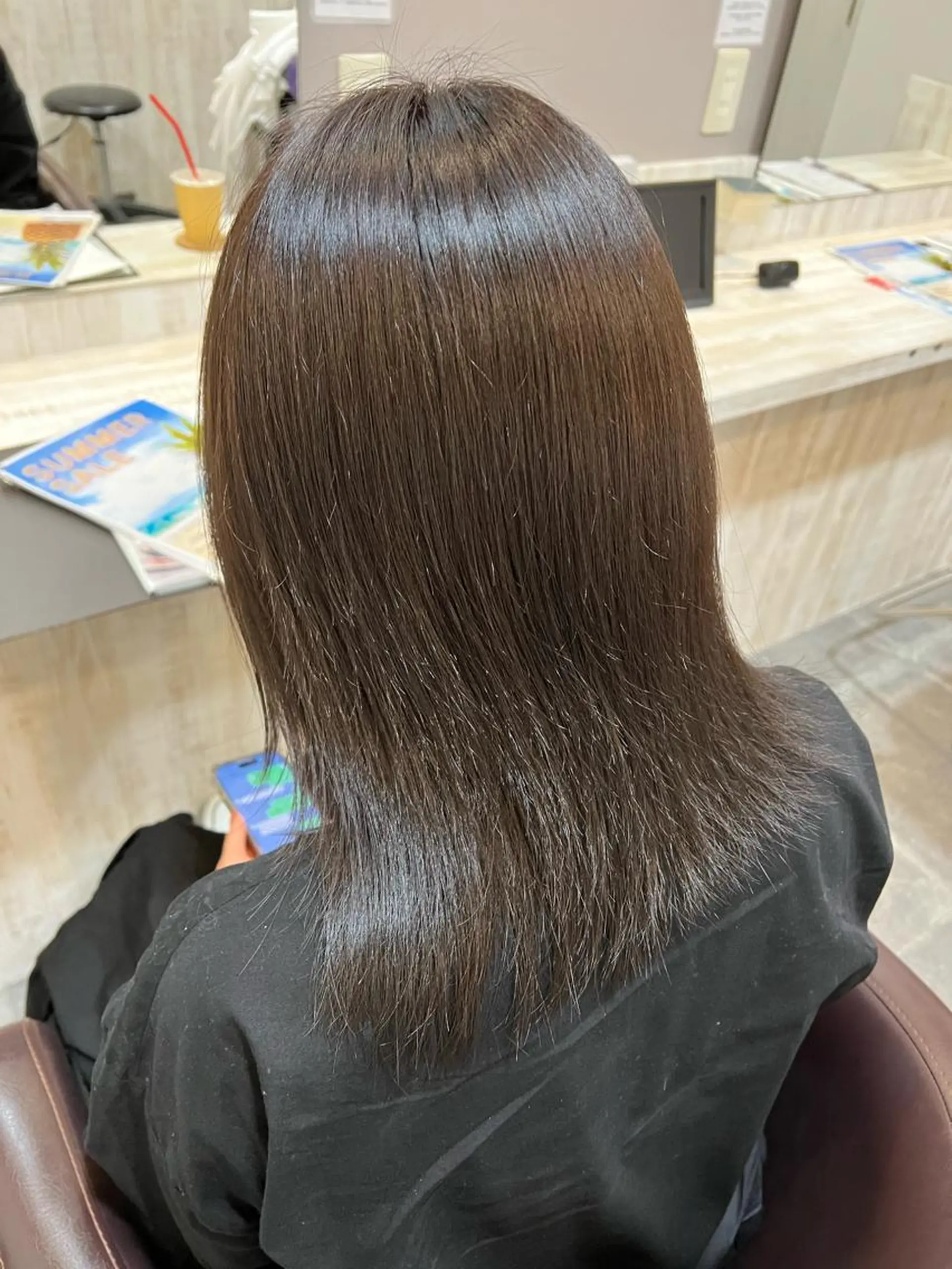 ミディアム カラー ブリーチ Naru┆川西能勢口 ┆髪質改善のヘアスタイル