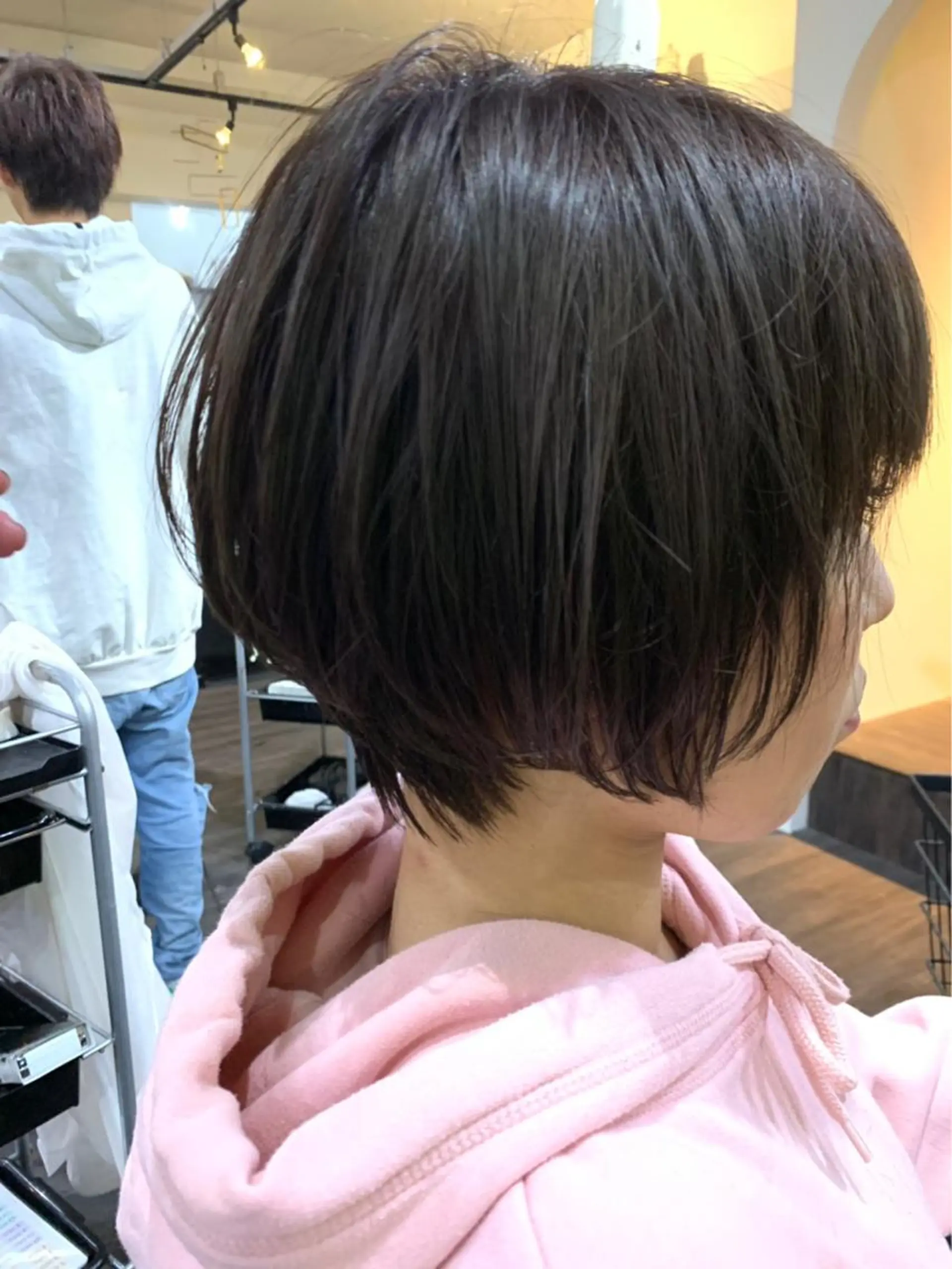 ショート 家田 竜のヘアスタイル