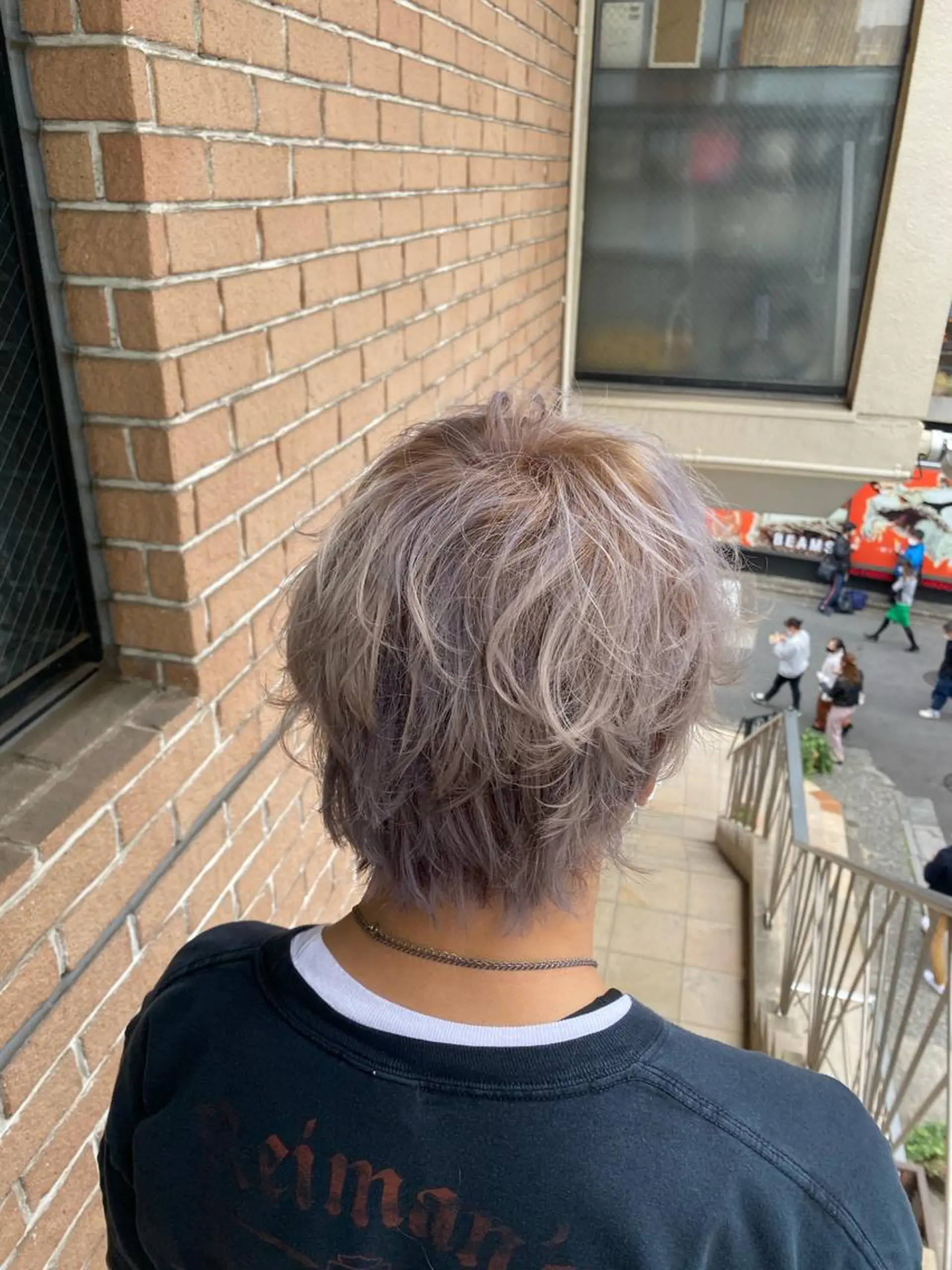 カラー メンズ メンズブリーチカラー /パーマ ごーた立川のヘアスタイル