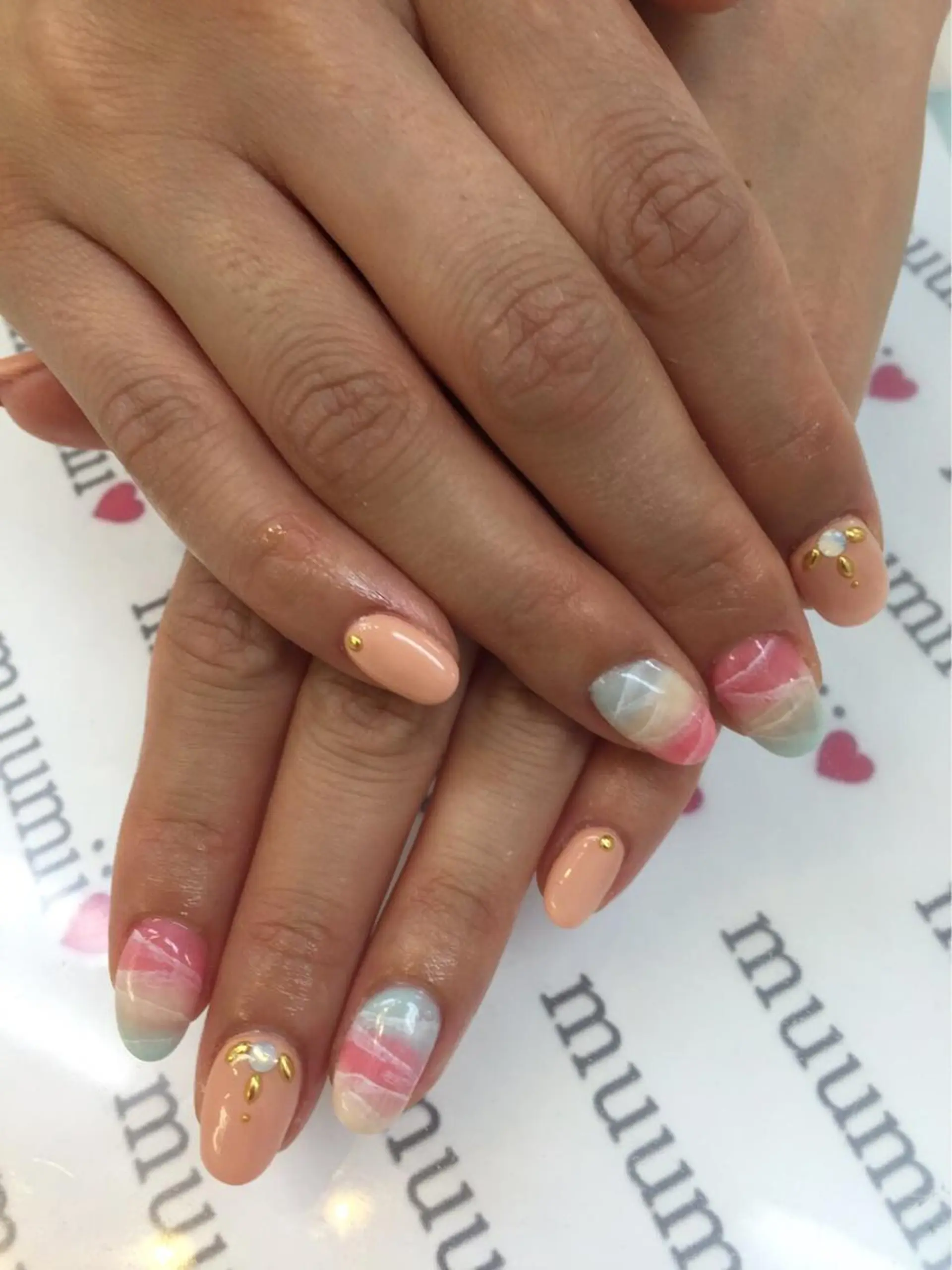 ネイル ネイルサロンmuumii所属・東十条muumii ネイルまつ毛のネイルデザイン