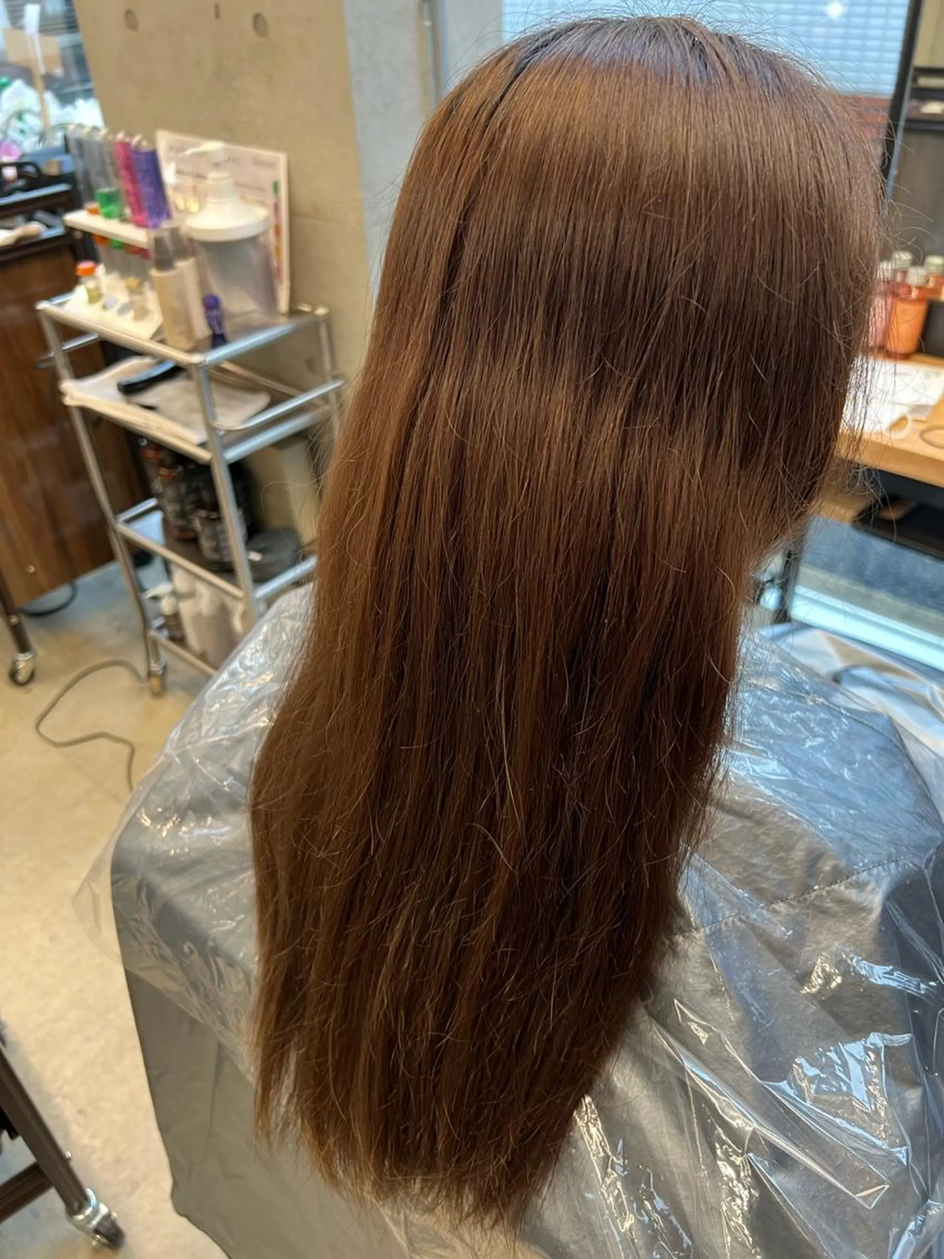 ミディアム カラー ✨髪質改善 縮毛矯正 艶髪 立川 コウキ✨のヘアスタイル