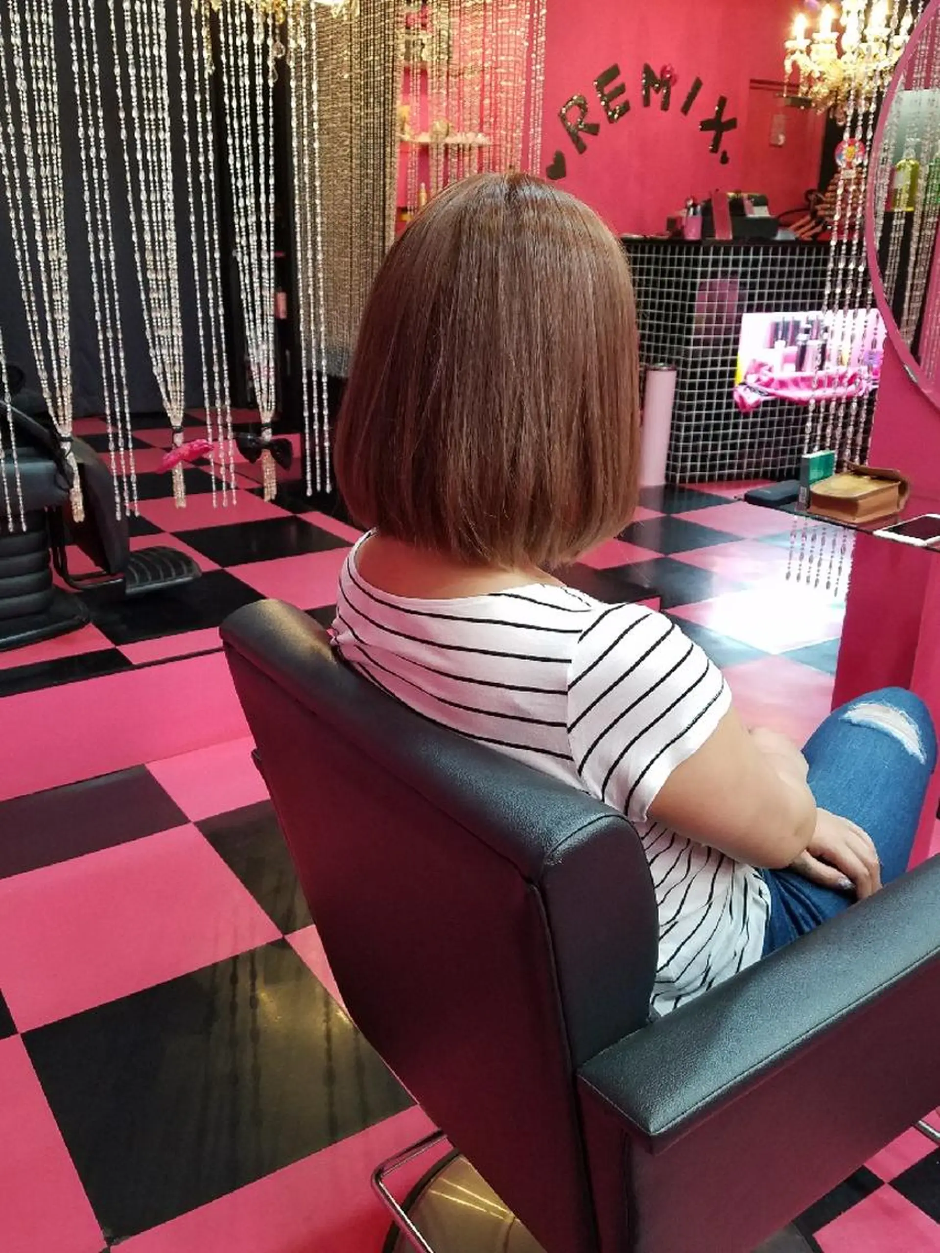 カラー ミディアム REMIX　by　  Love　hairのヘアスタイル