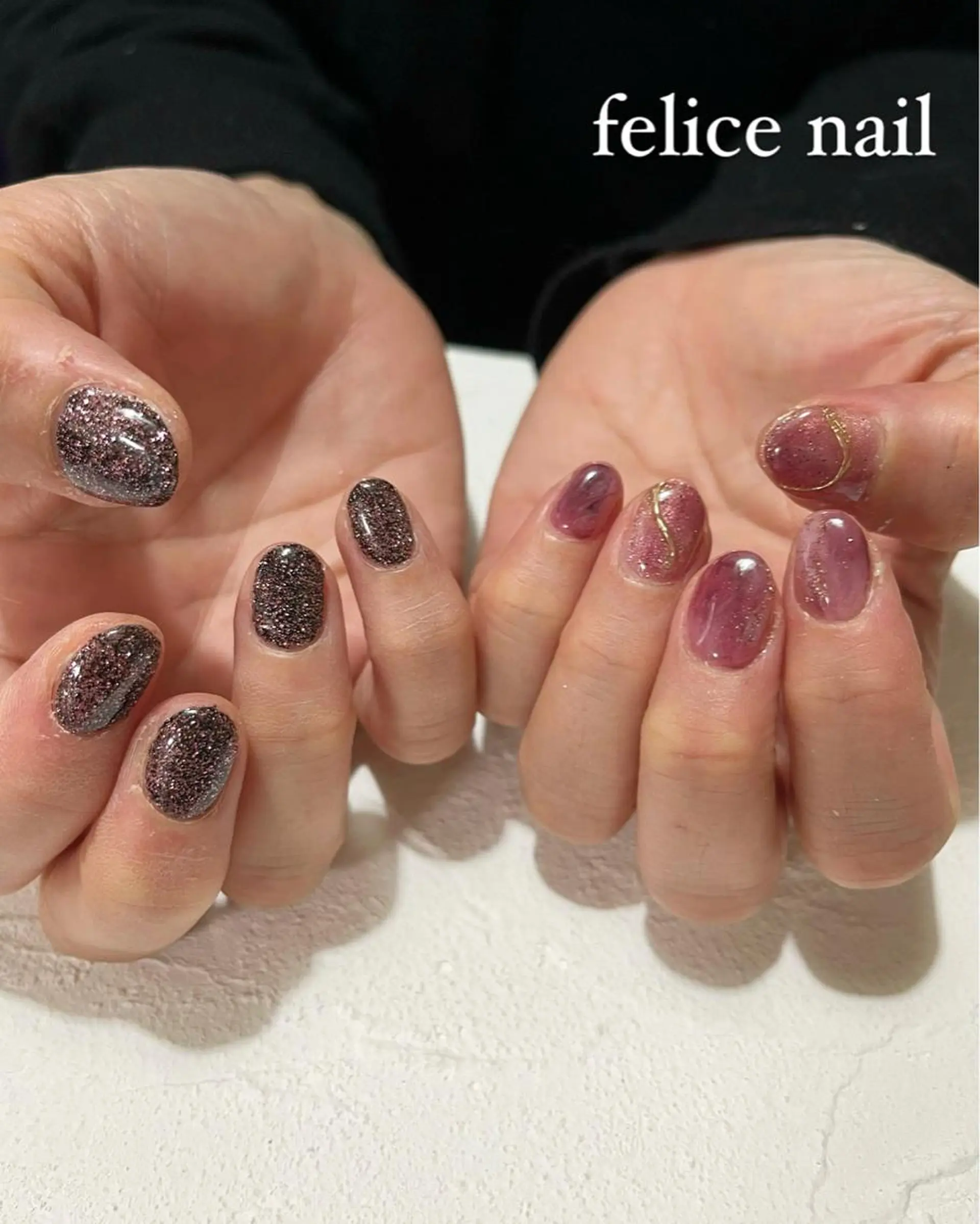 ネイル ニュアンスネイル felice nailのネイルデザイン