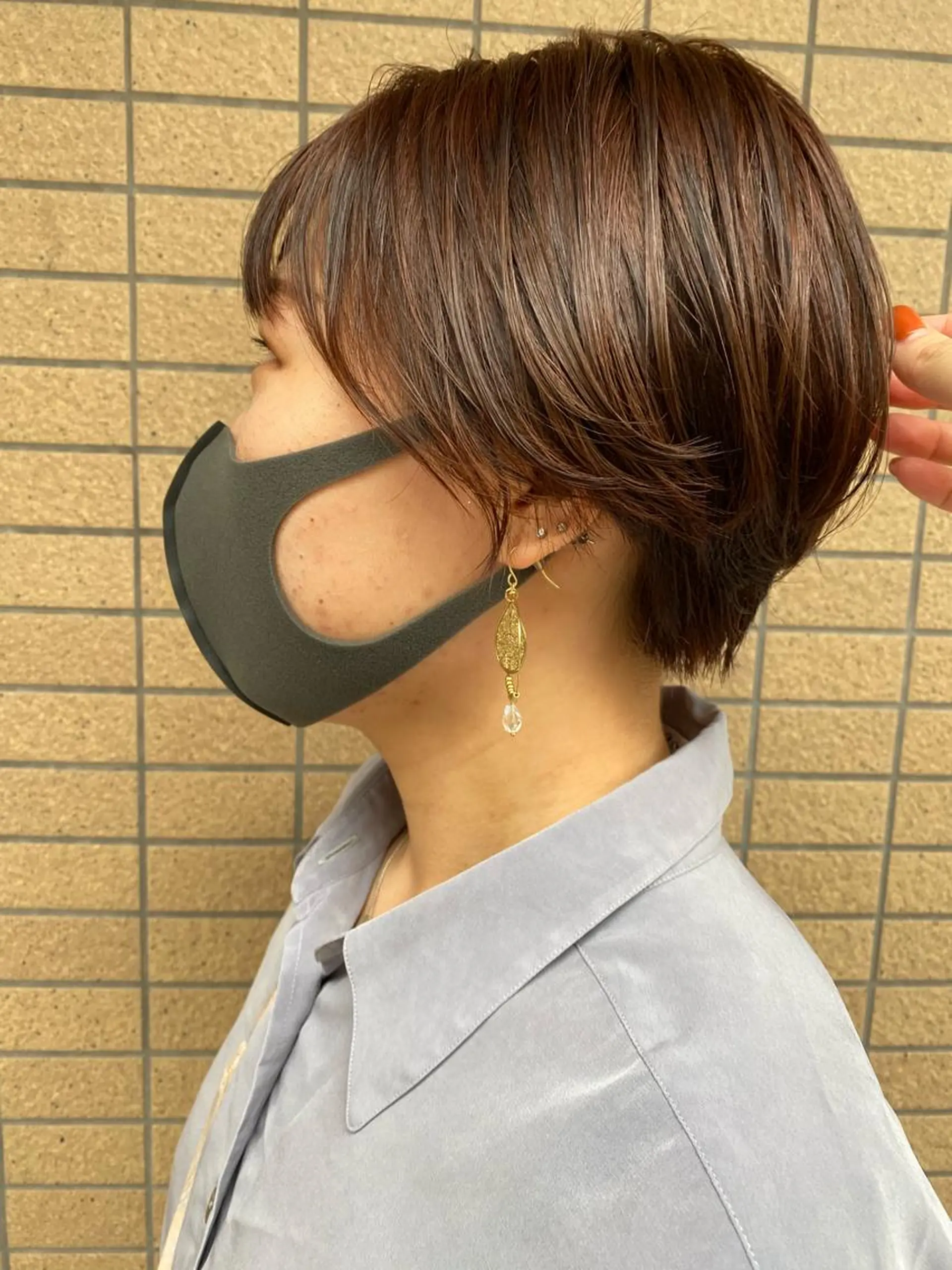 ショート カラー ｲﾁｶﾜ ﾐｵ/ minim hairのヘアスタイル