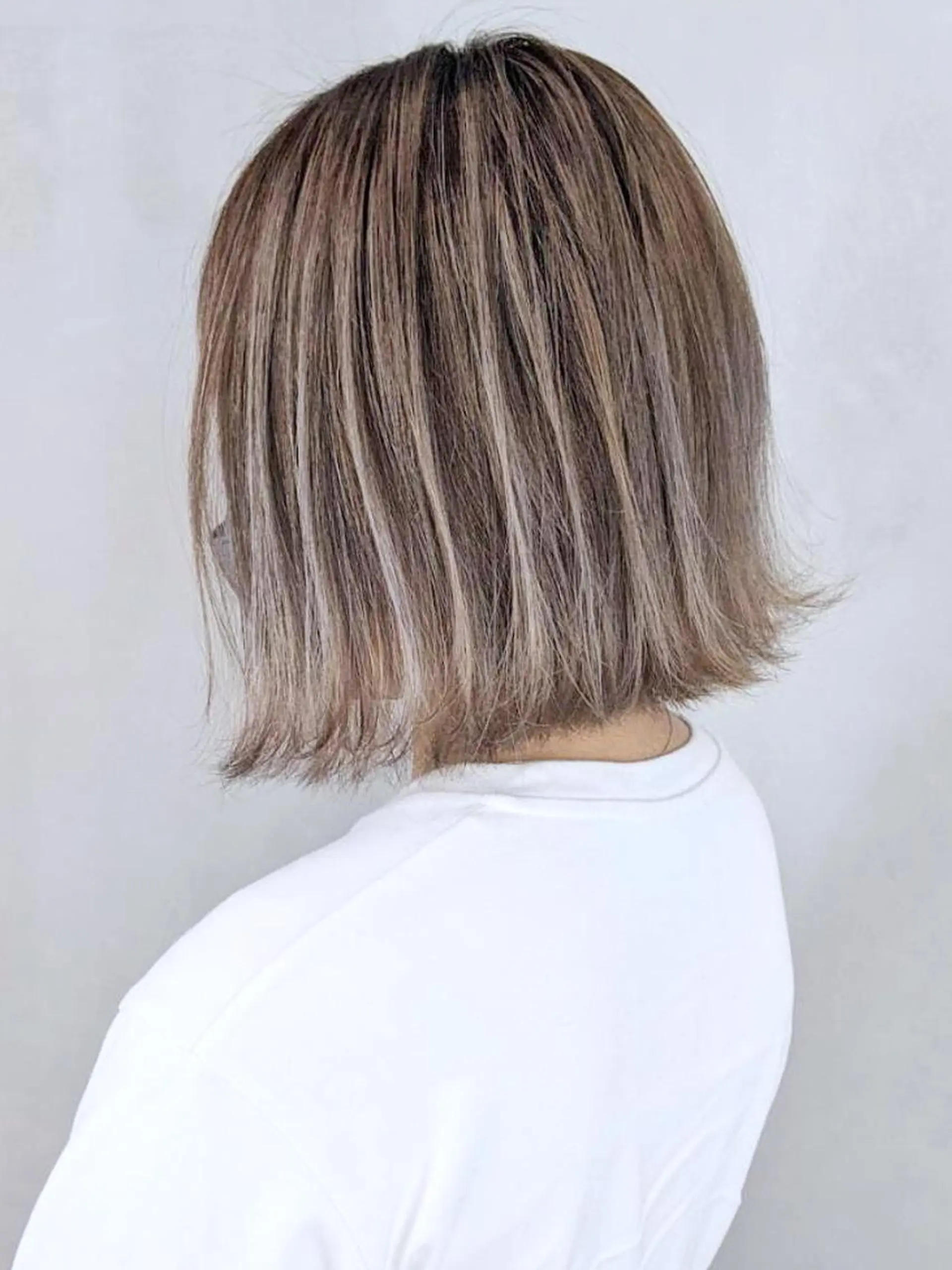 ミディアム カット ヘアカラー トリートメント ITbyALBUM 八王子店のヘアスタイル