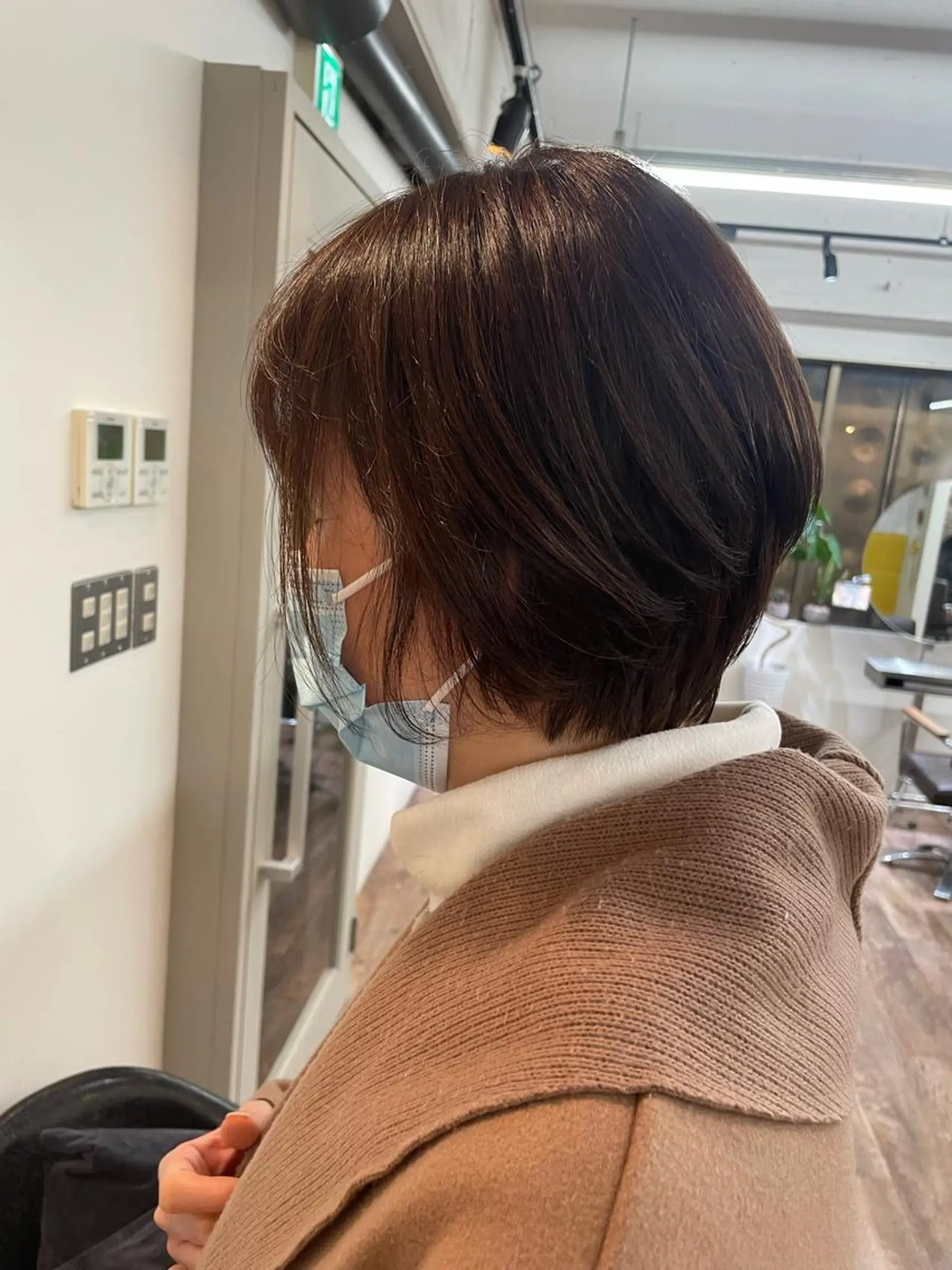 ショート 鎌田 春菜のヘアスタイル