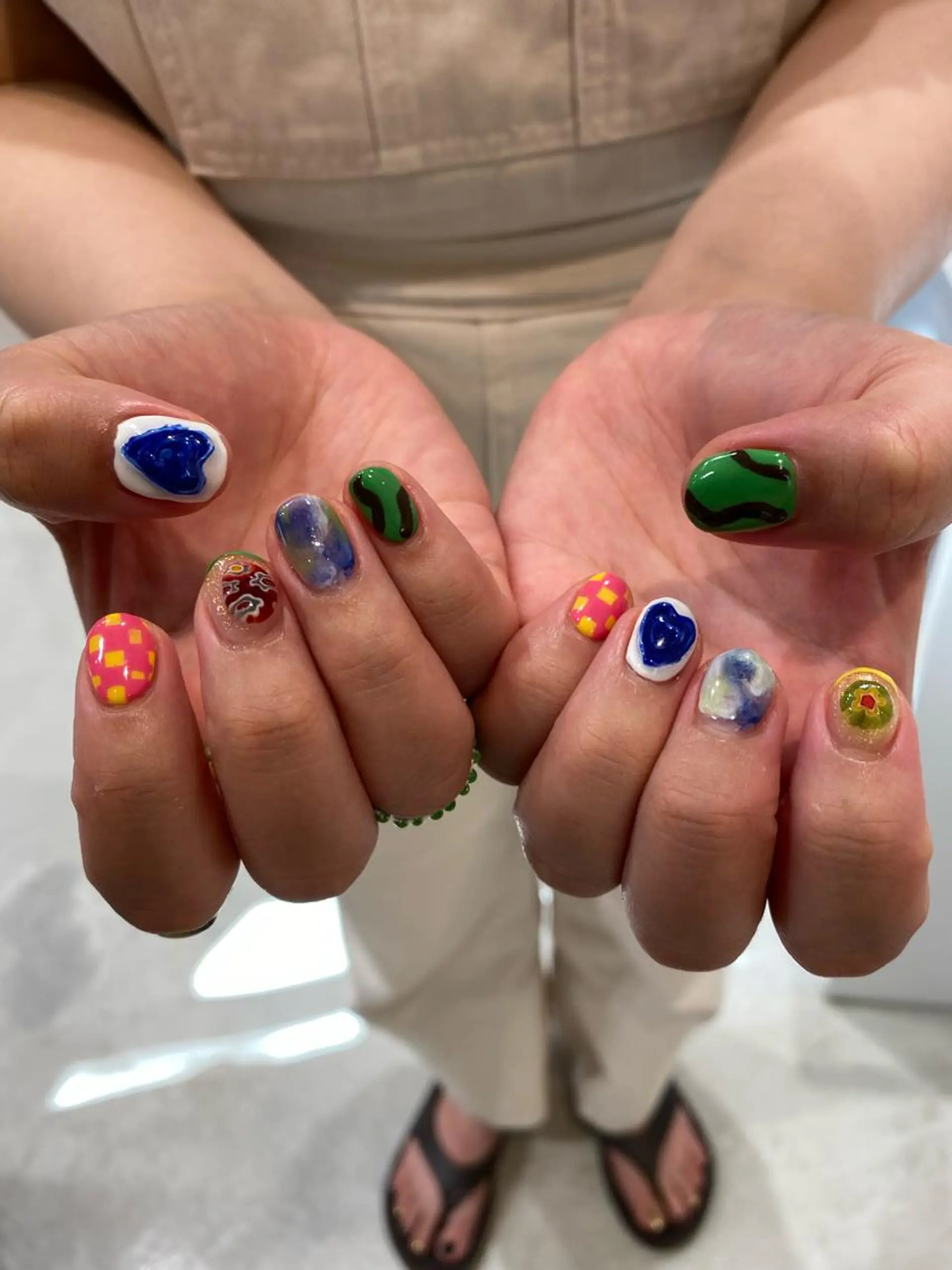 ネイル 平野葵🎀 hair/nailのネイルデザイン