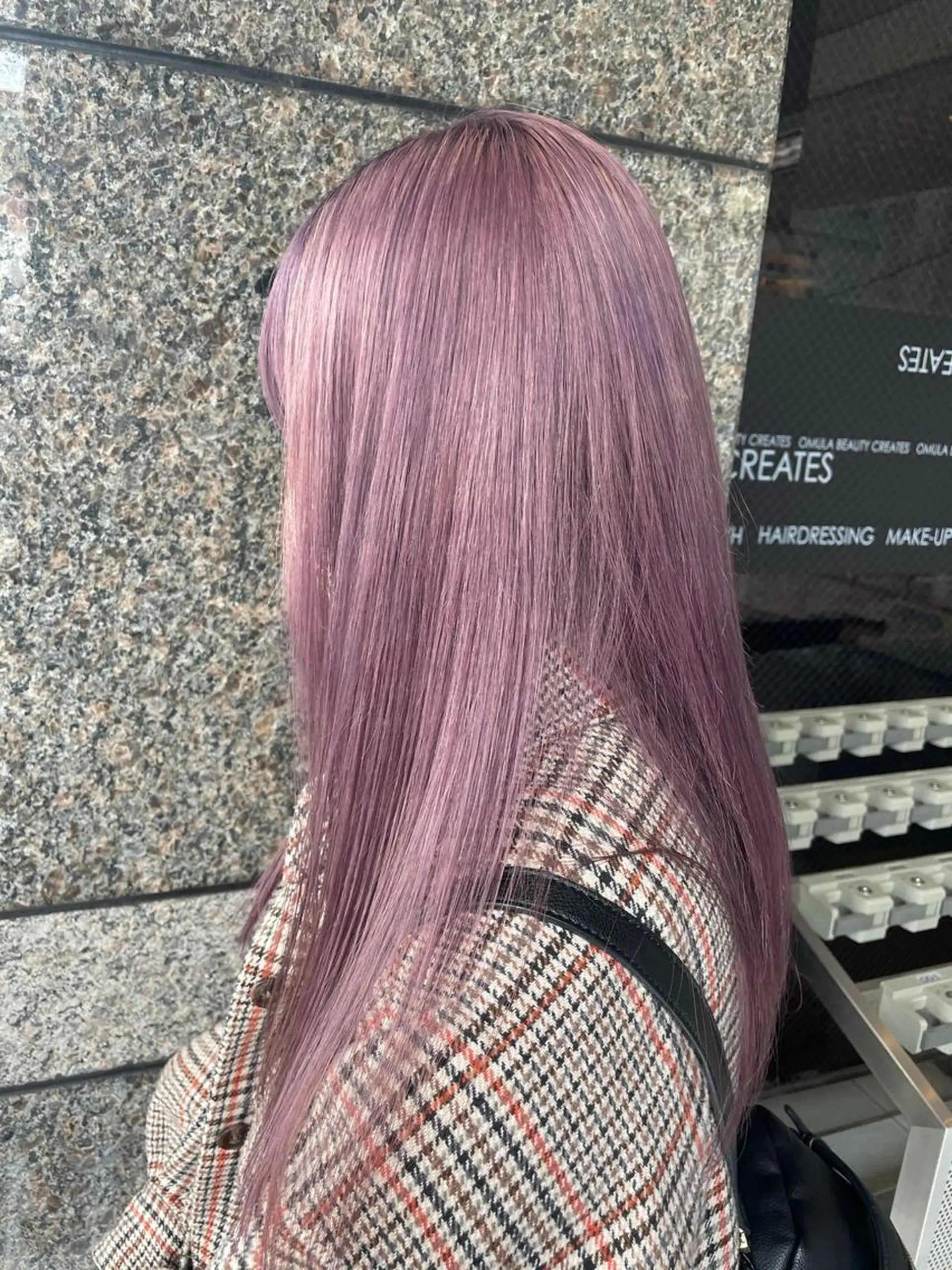 ロング GO TODAY SHAiRE SALON 原宿本店所属・REINA/ブリーチ /ハイトーン/原宿のヘアスタイル