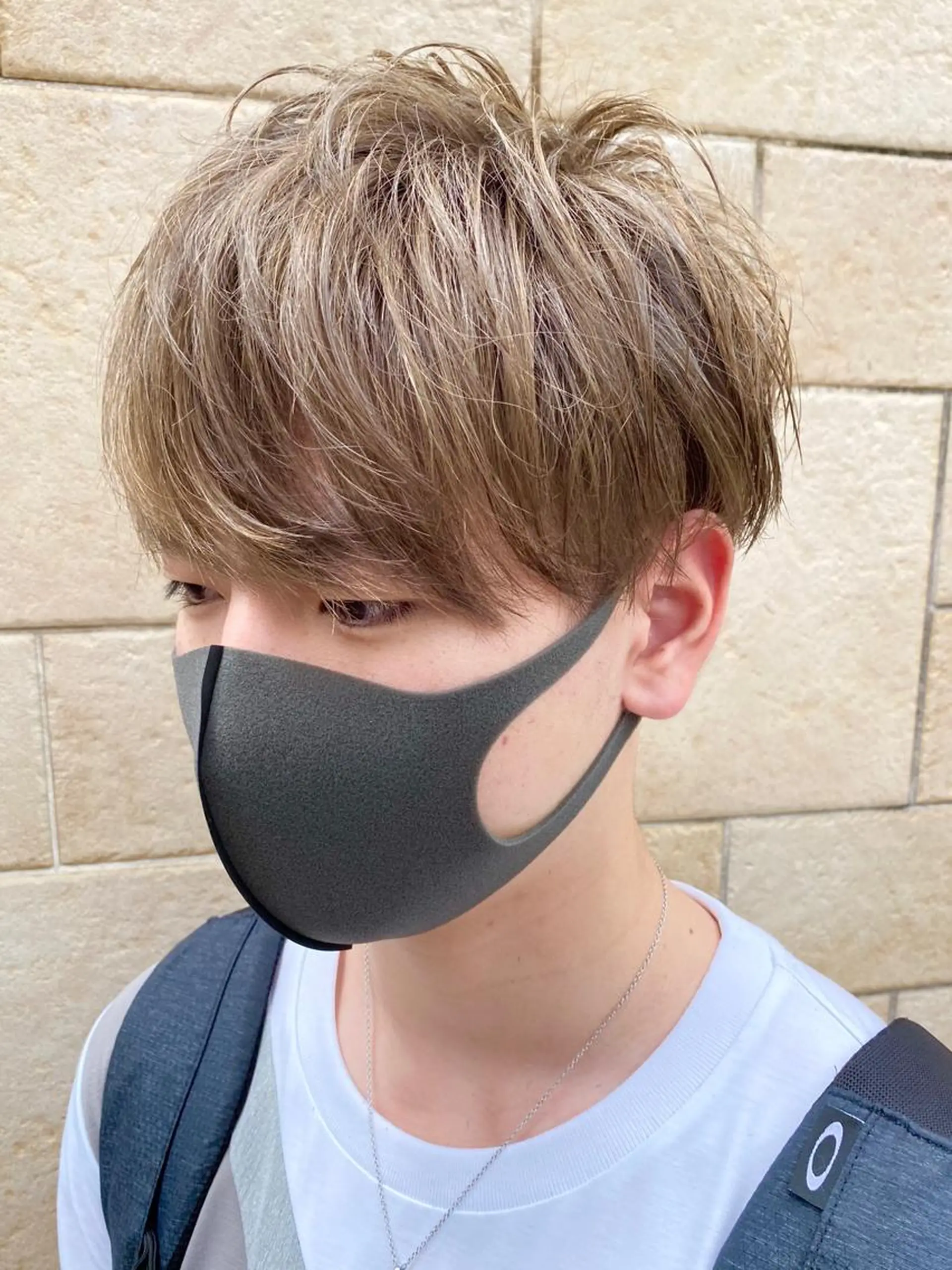 カラー メンズ 透明感カラー✨艶髪 制作🌱山根あゆみのヘアスタイル