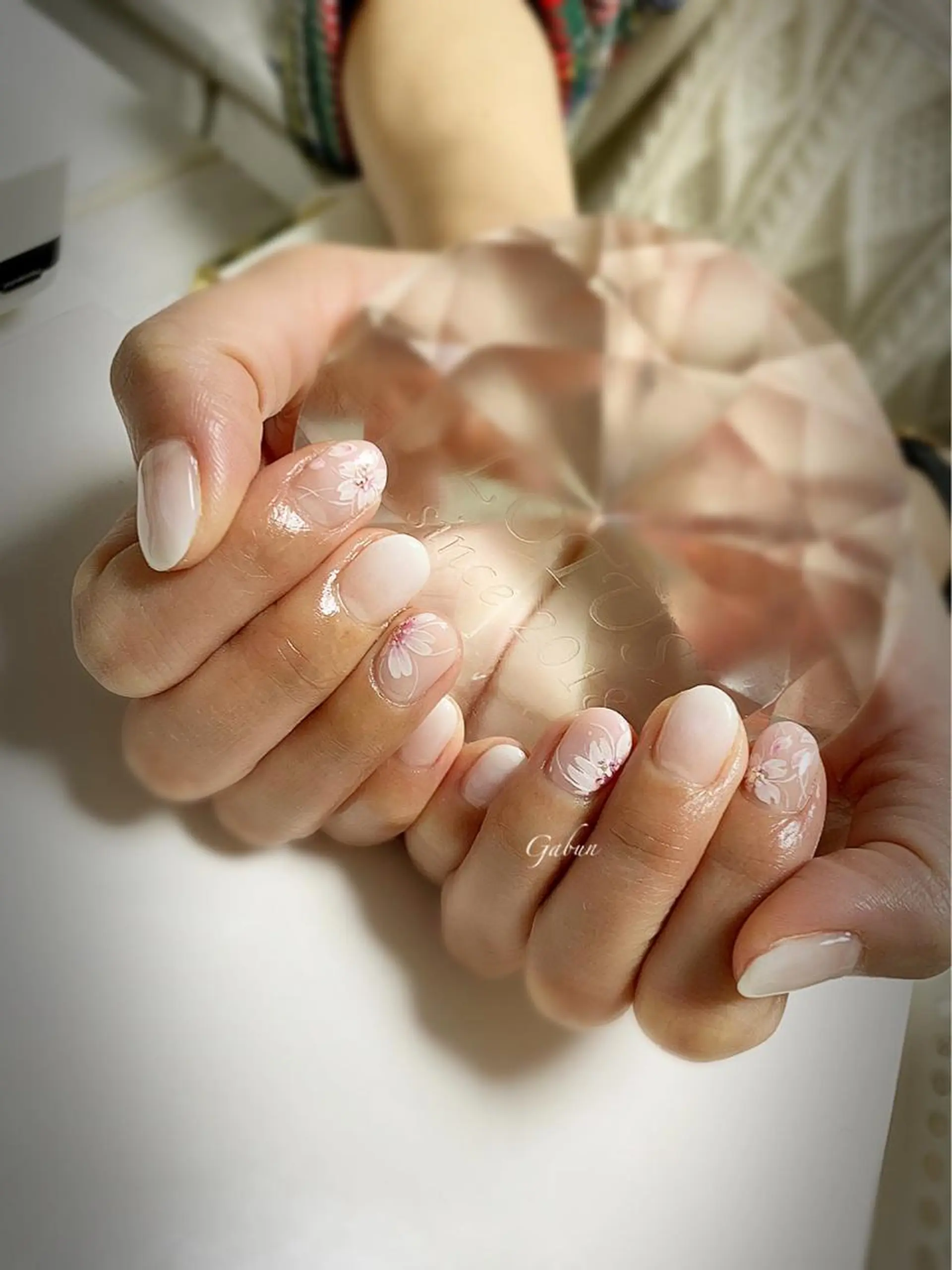 ネイル 桜ネイル LOTUS ネイルサロンのネイルデザイン