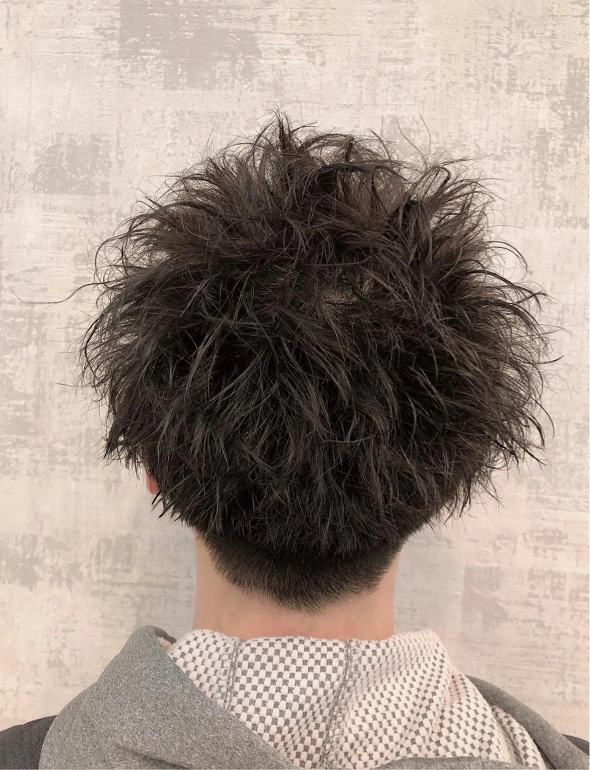 ショート パーマ メンズ 北脇 健治のヘアスタイル