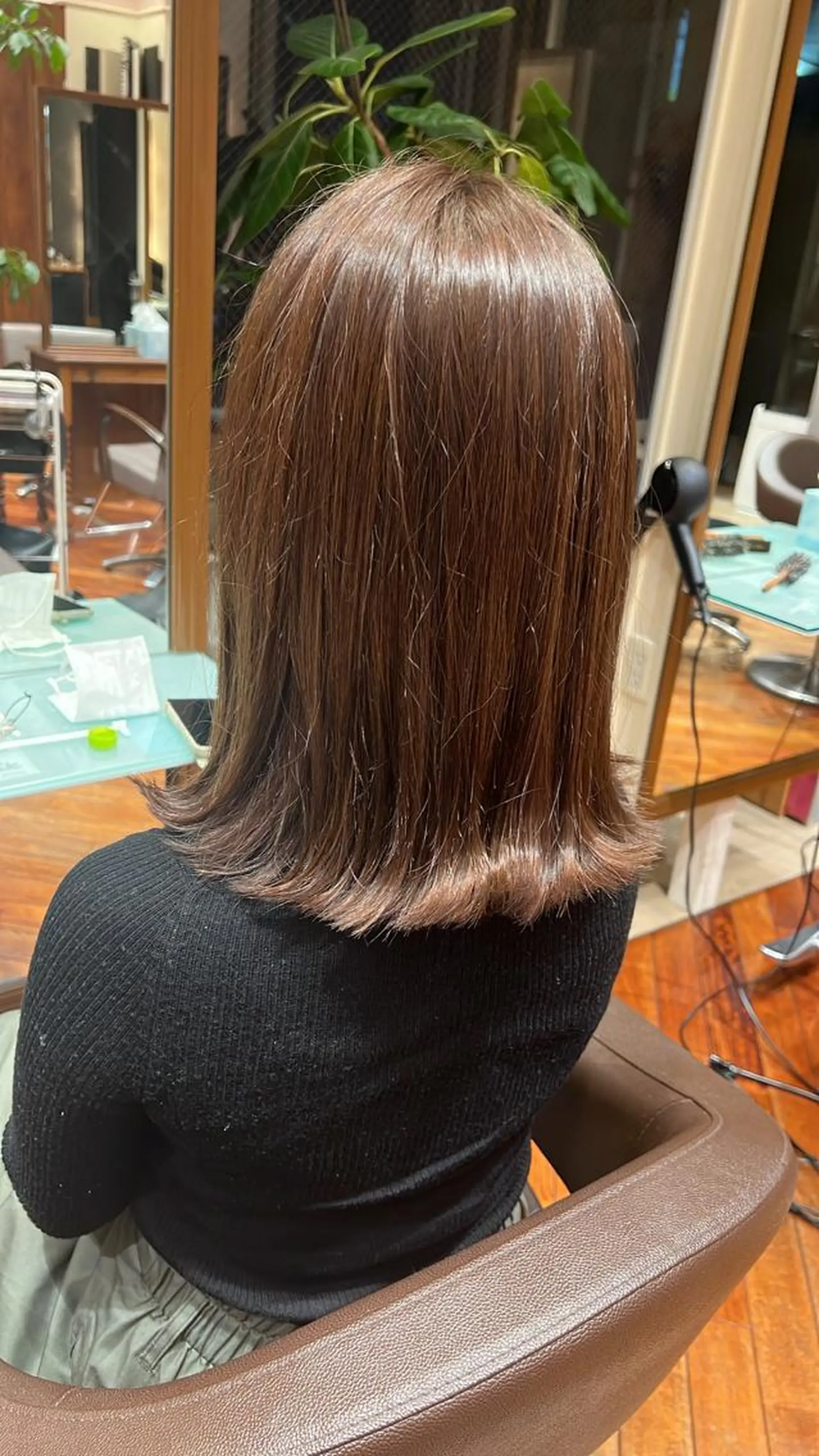 セミロング カット ヘアカラー トリートメント Maison Blanc西宮阪急店所属・小野まさや /ショートカットのヘアスタイル