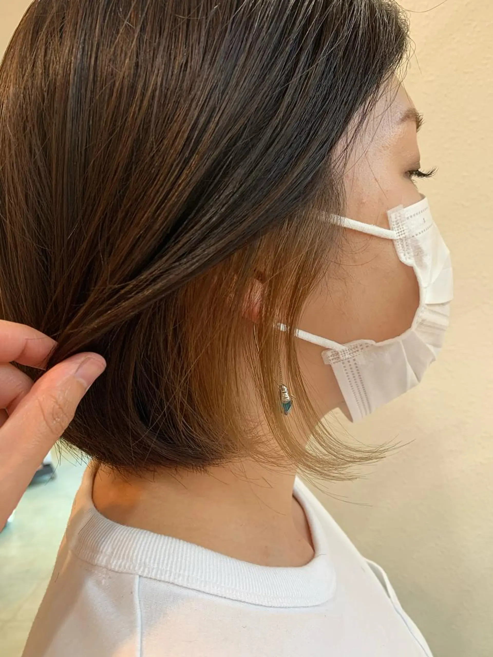 ミディアム カラー ヘアカラー トリートメント ヘアセット DiMPlE  ディンプル所属・🌸スタイリスト 山浦美恵のヘアスタイル