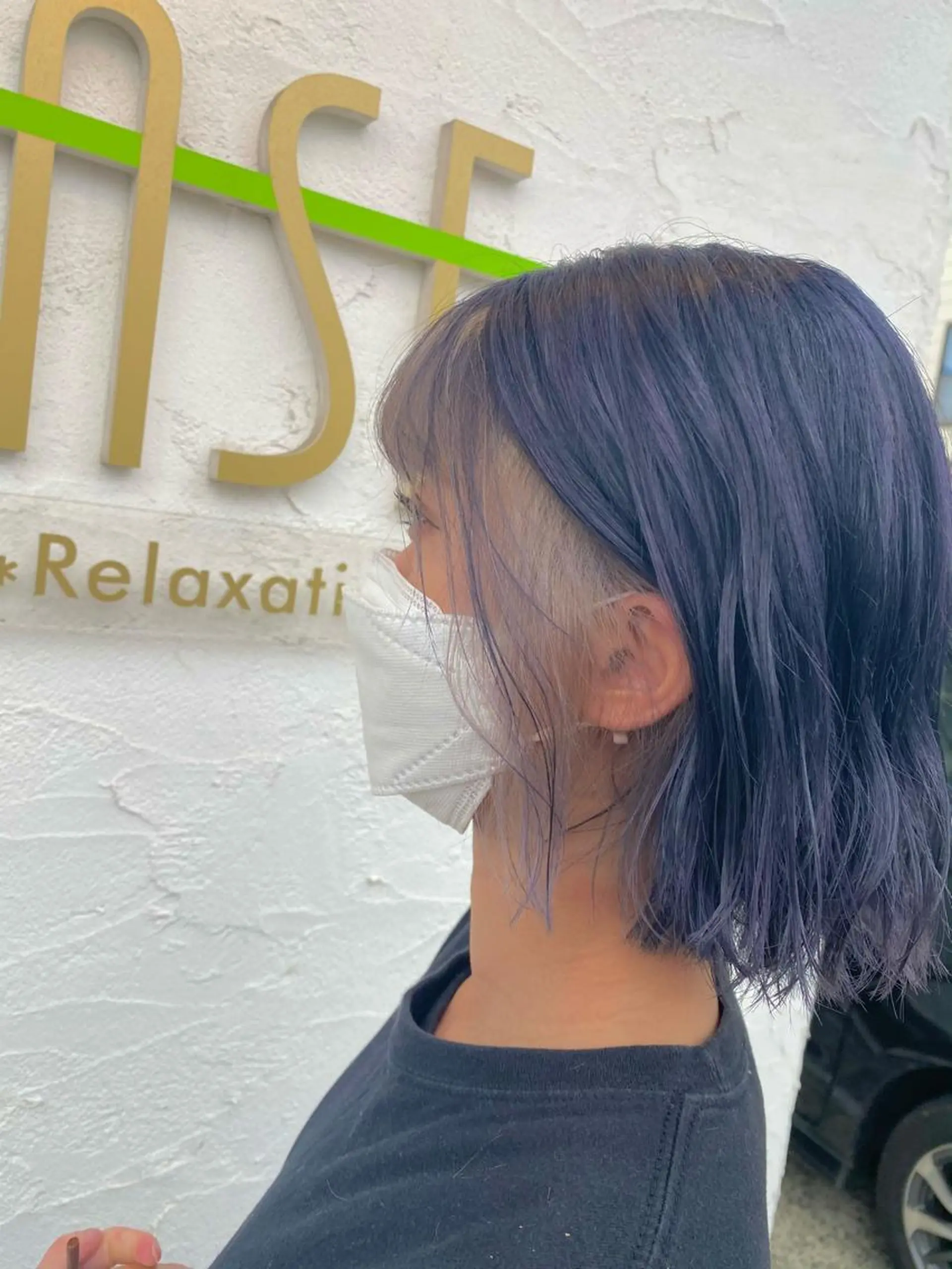 ミディアム カラー ヘアアレンジ Design Color🐰アユミのヘアスタイル