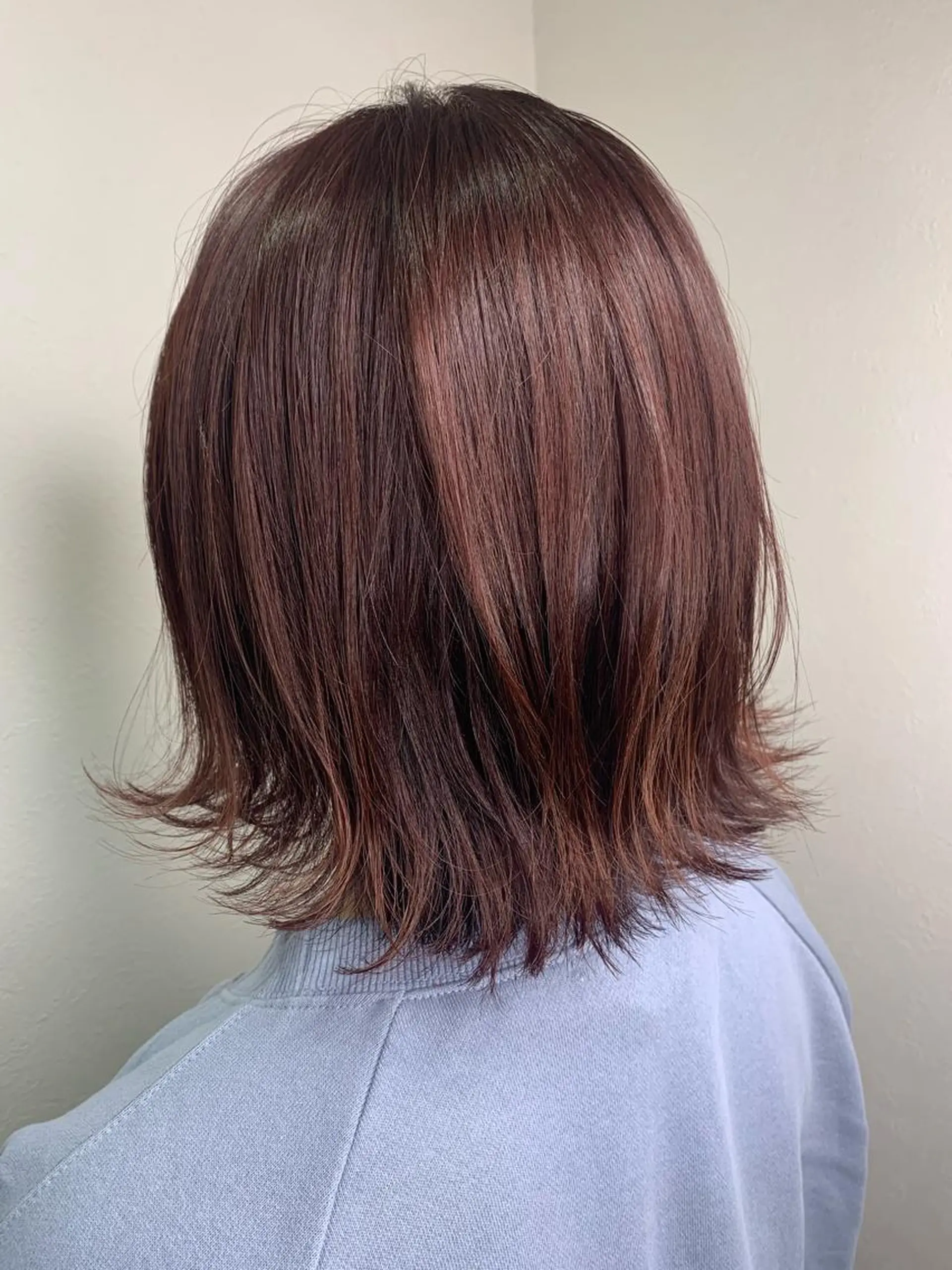 セミロング カラー ヘアアレンジ 髪質改善/縮毛/新宿 🫧SUZUKA🫧のヘアスタイル