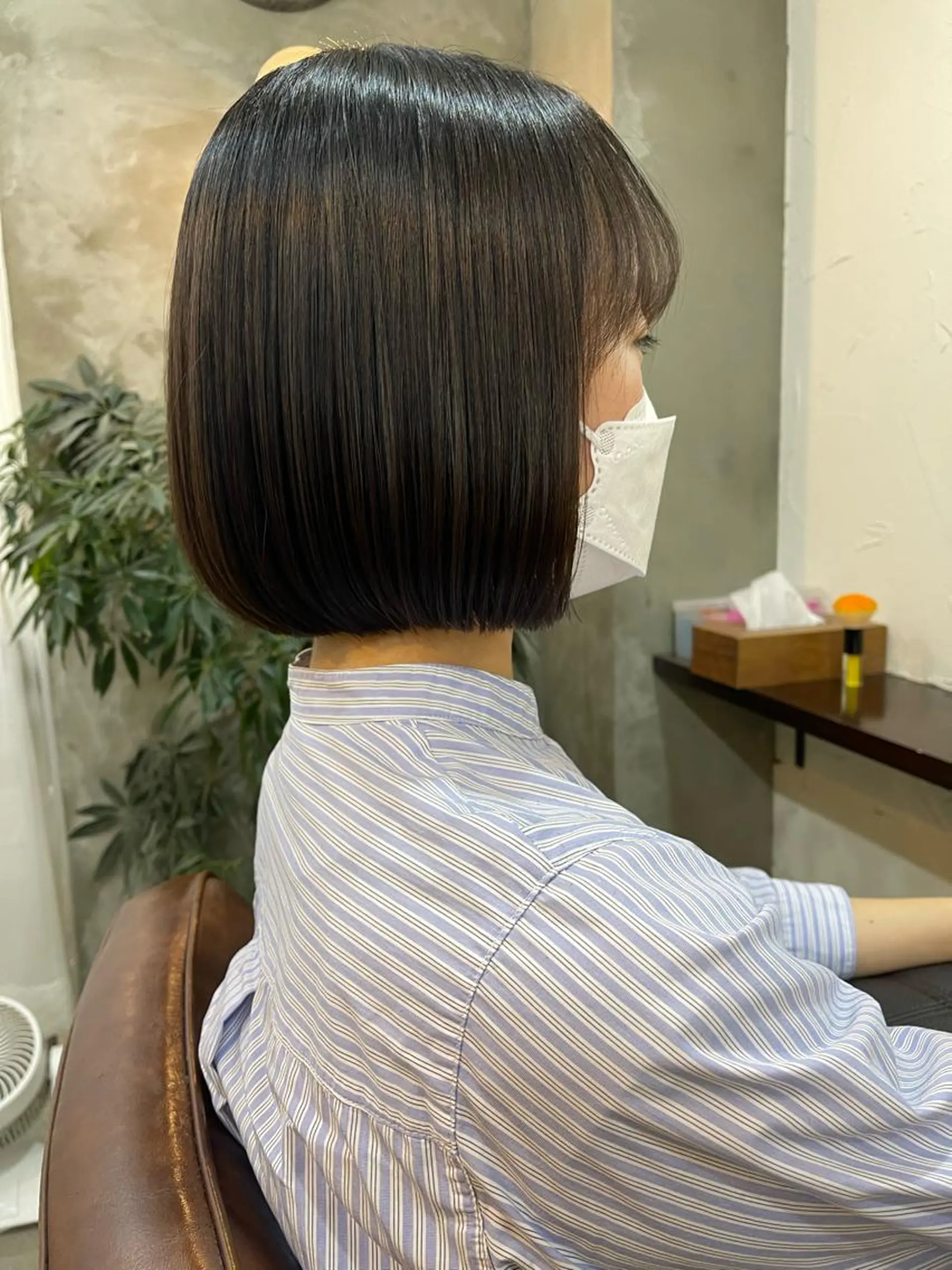 ショート 顔まわりレイヤー/ bob及川亜沙美のヘアスタイル