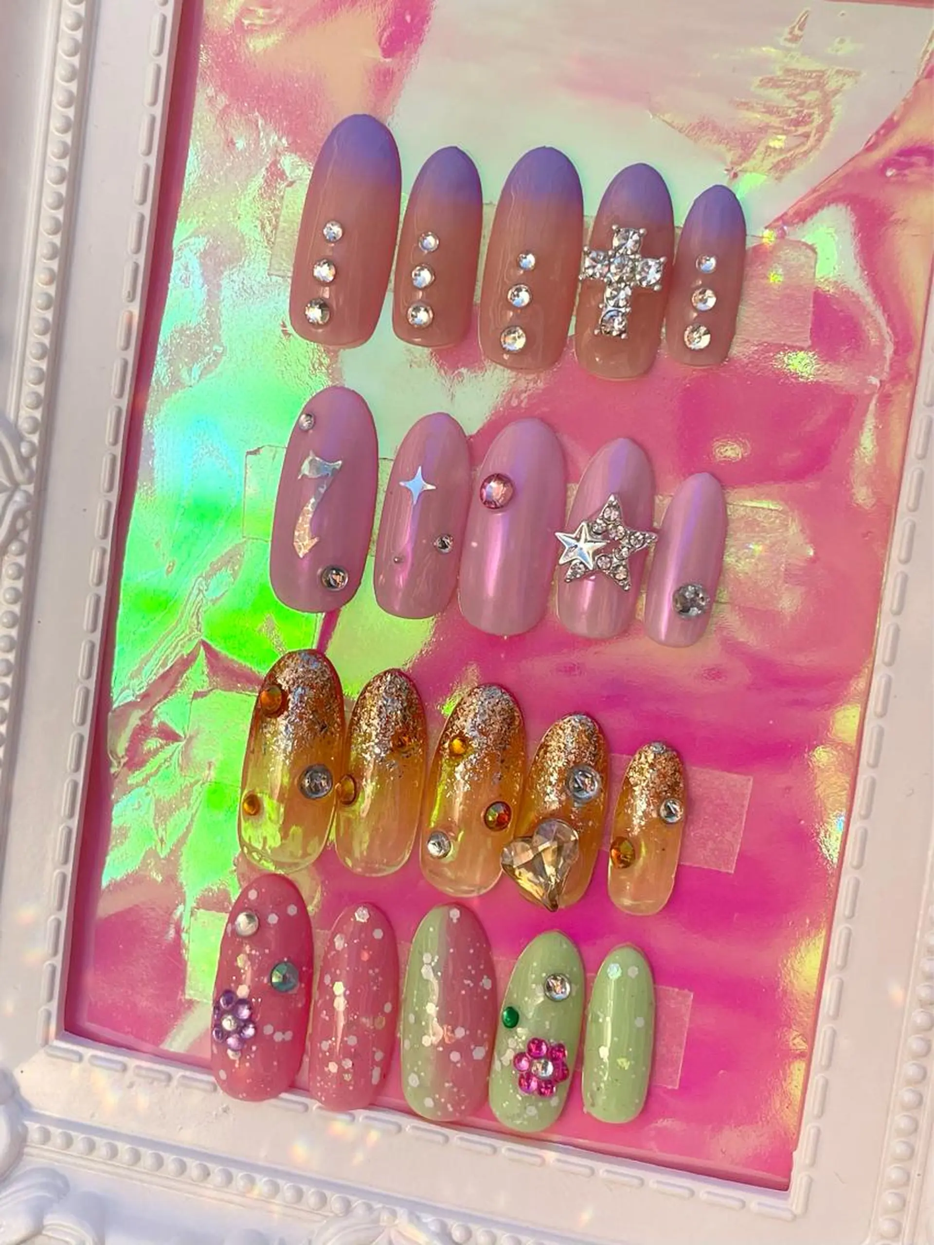 ネイル Nail ヌシん家 AKANEのネイルデザイン