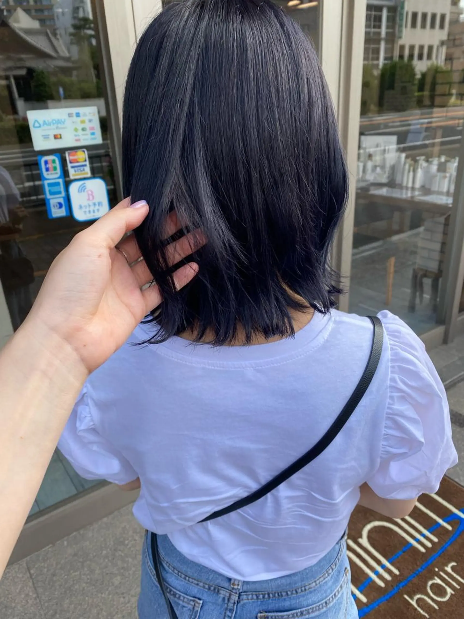 ミディアム カラー ラベンダーカラー イチカワ ミオ/ minim hairのヘアスタイル