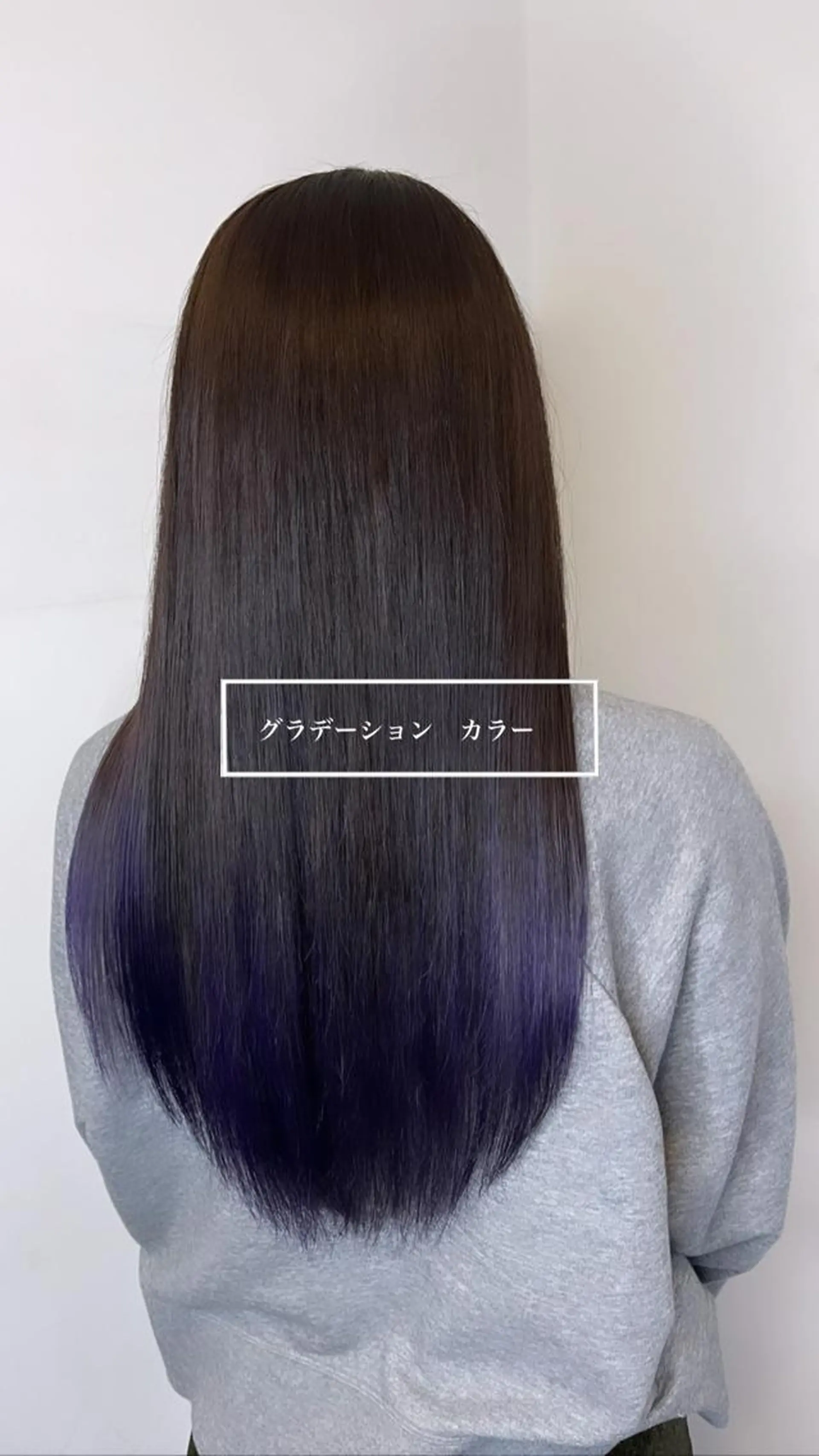 ロング メンズバレイヤージュ 斉藤春のヘアスタイル