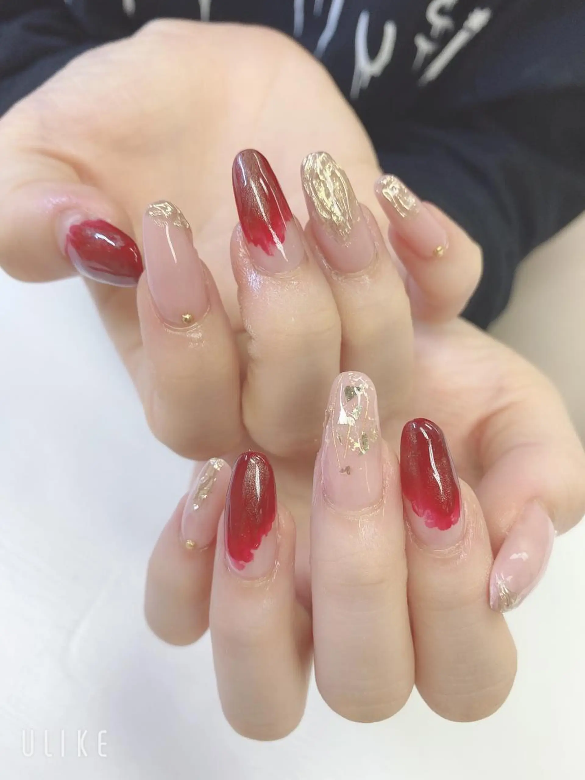 セミロング ハンドネイル JNA認定講師🌸 RIEのネイルデザイン