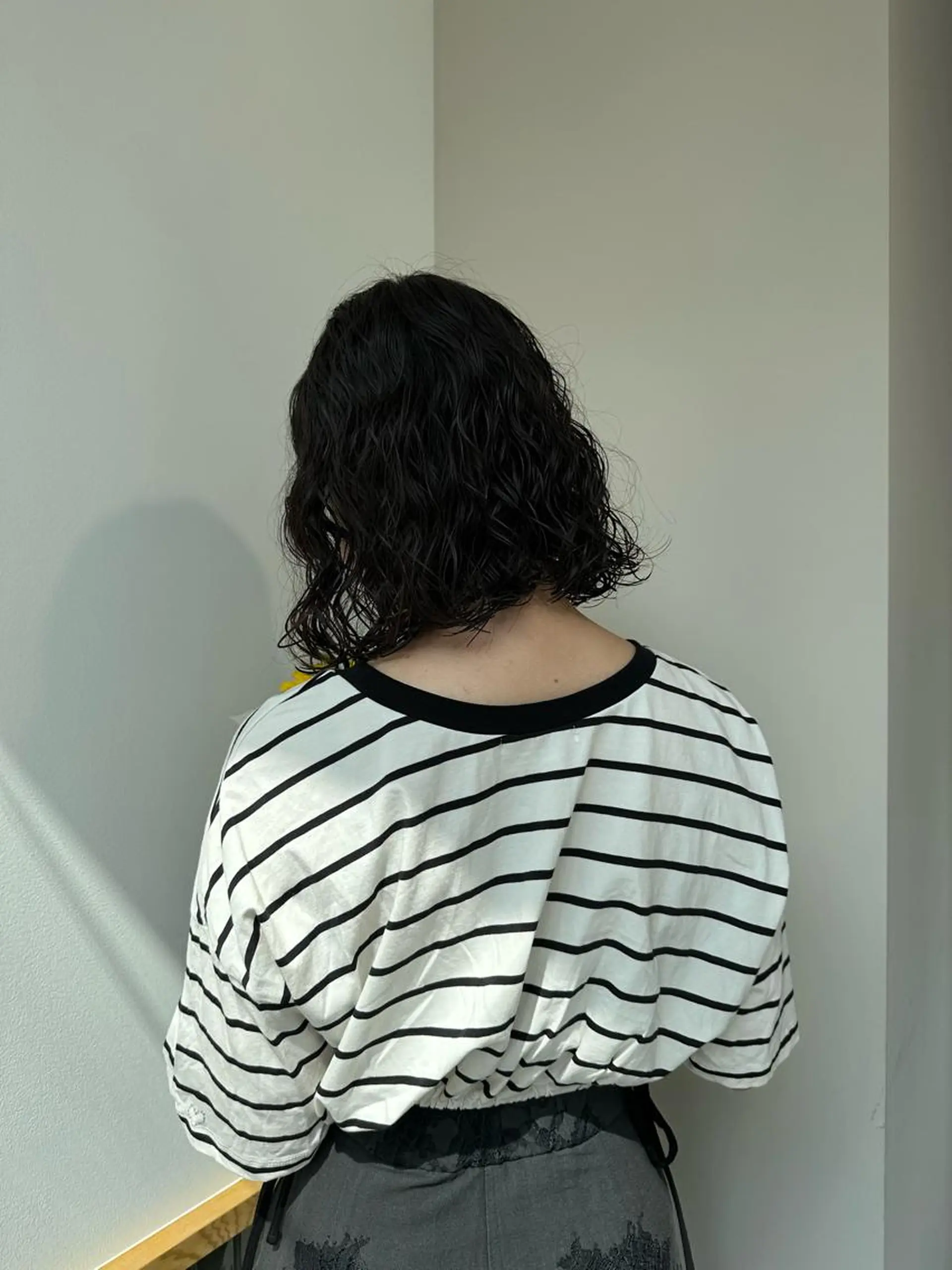 ミディアム カラー パーマ キッズ カット パーマ トリートメント オトナヘア🌸 harukaのヘアスタイル