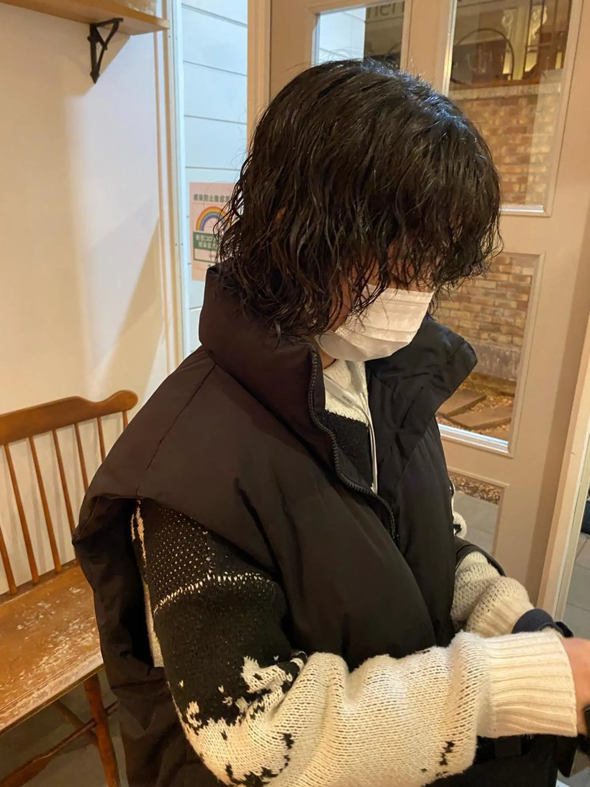 ミディアム カラー パーマ Van family所属・ショート& パーマ　坂本のヘアスタイル