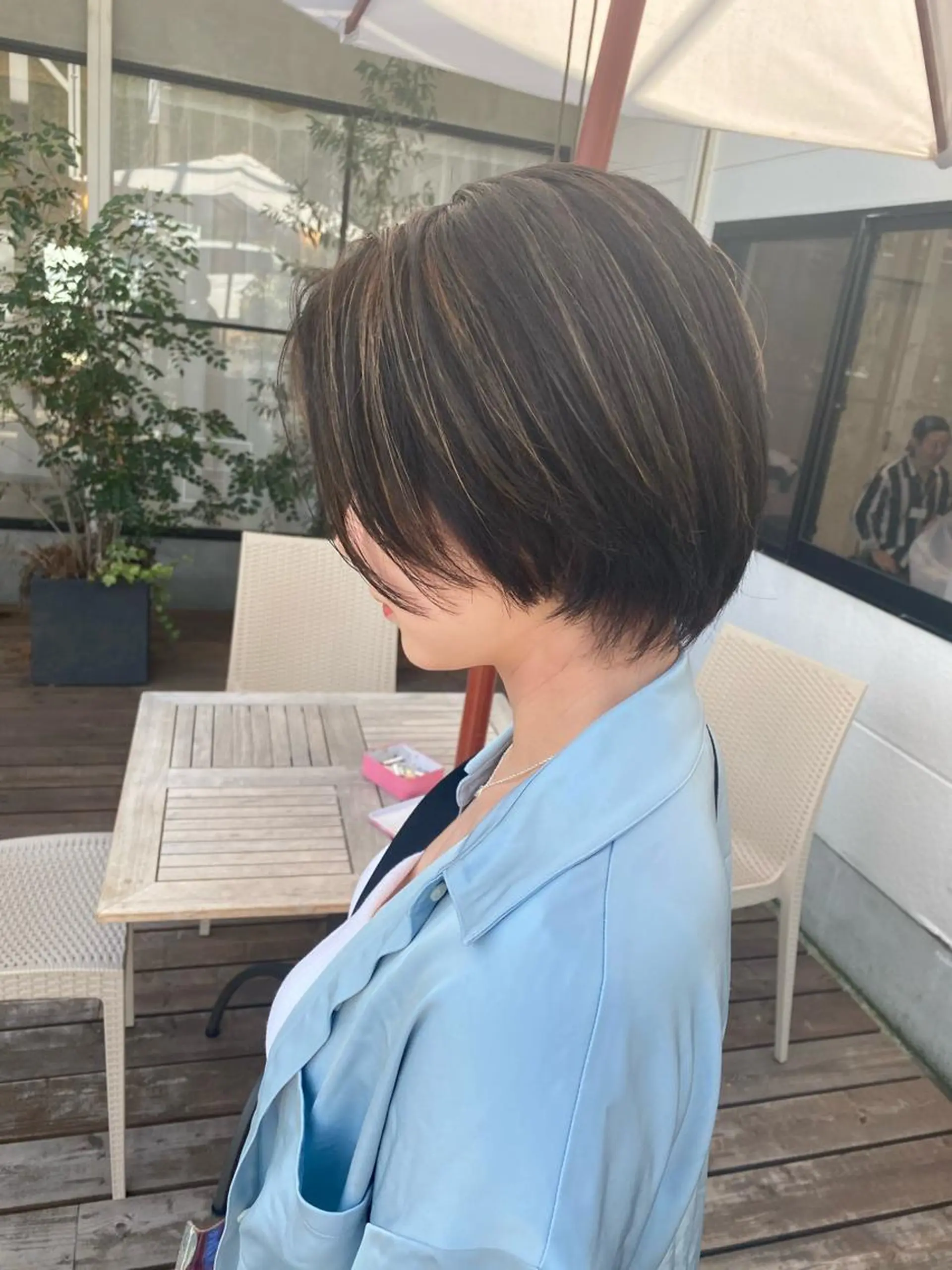 ショート カラー ハンサムショート ショートヘア カット ヘアカラー トリートメント mahaloha千代田所属・大橋 輝久のヘアスタイル