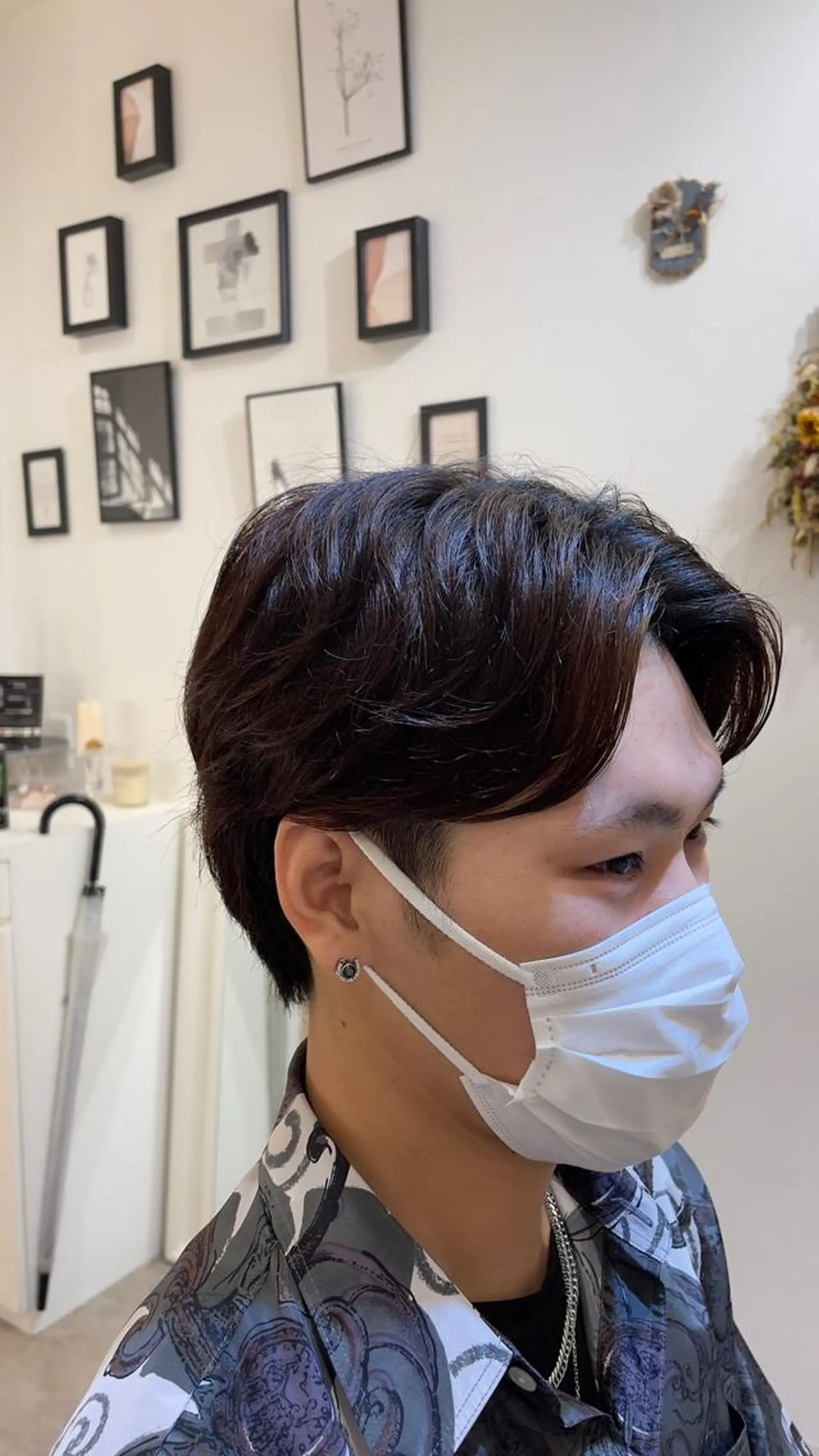 ショート メンズ CARE SHINSAIBASHI所属・縮毛・酸性ストレート 専門 今井のヘアスタイル