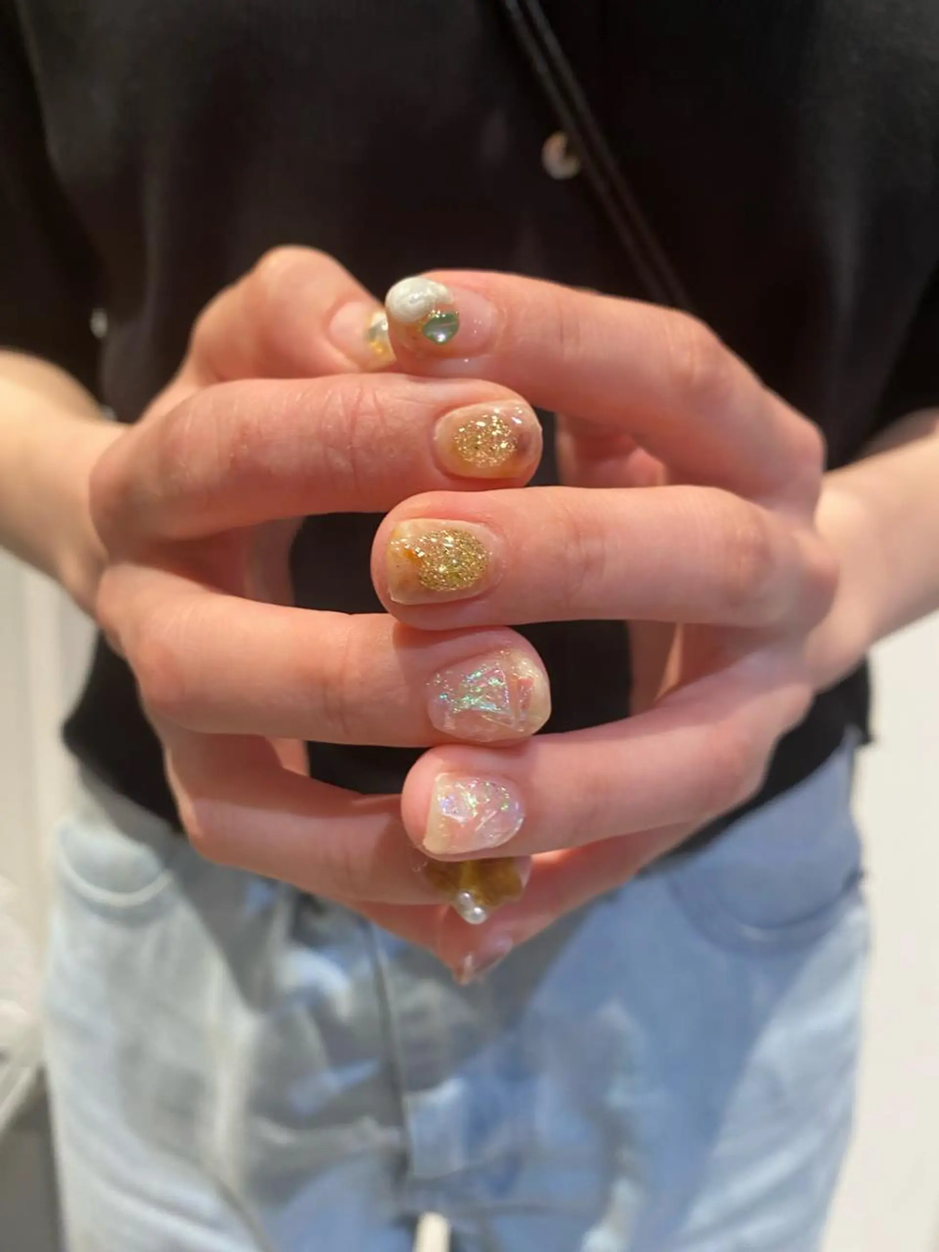 ネイル ニュアンスネイル Marin🔖 /学生人気No. 1のヘアスタイル