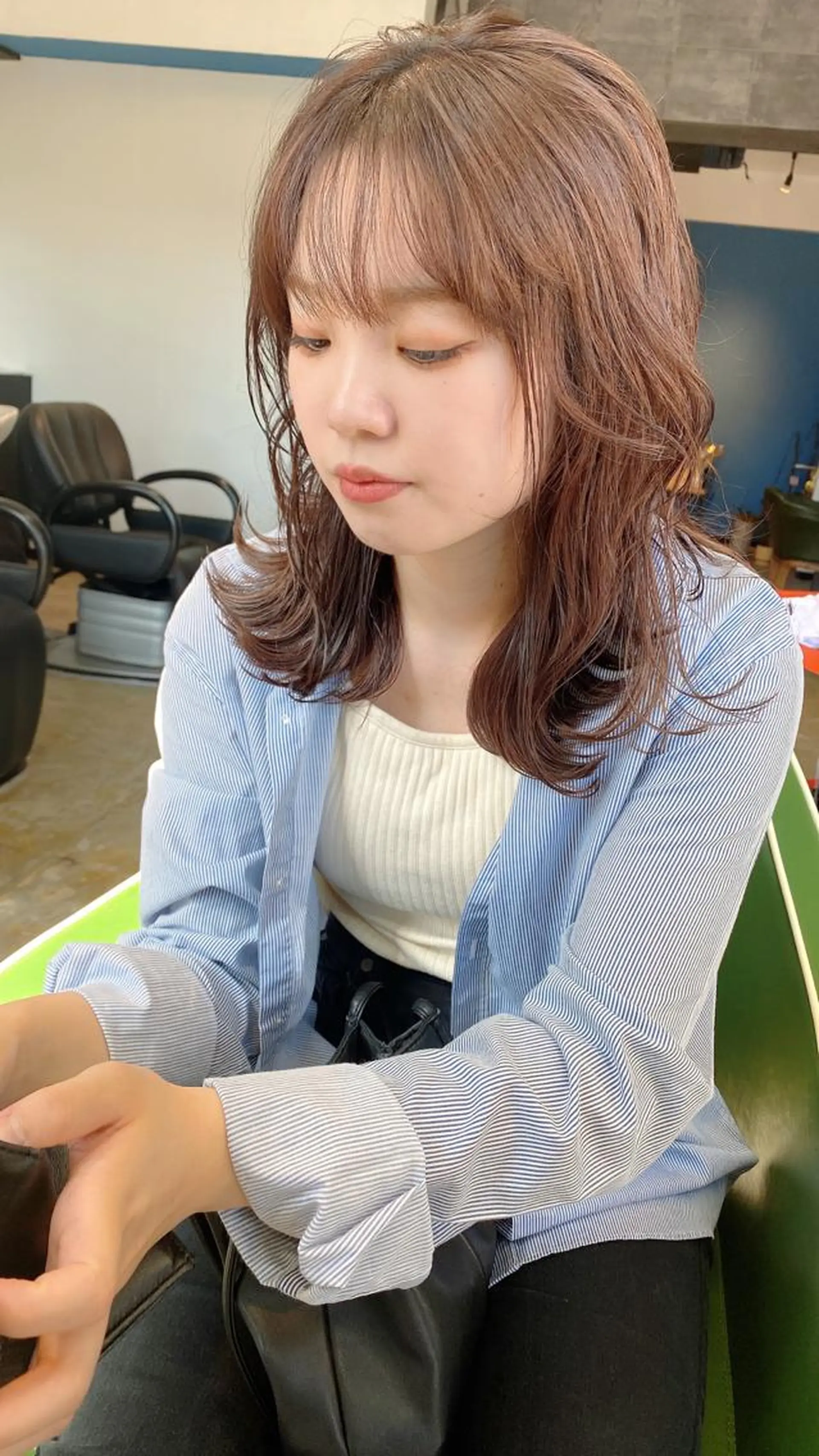 ミディアム カラー 広島/ボブ/レイヤー 🌿‬wakabaのヘアスタイル