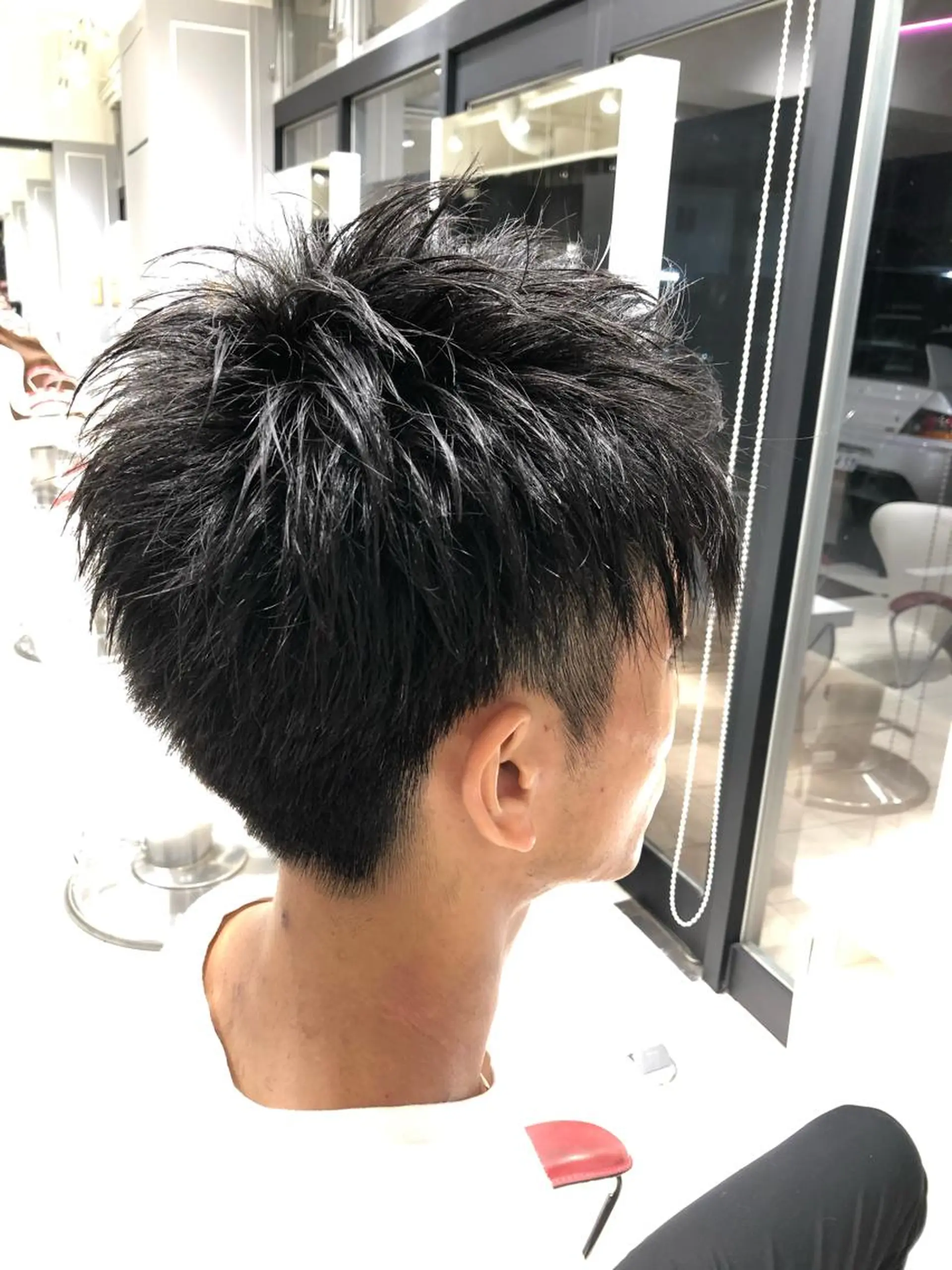 メンズ ショート/白髪ぼかし 君和田若菜のヘアスタイル