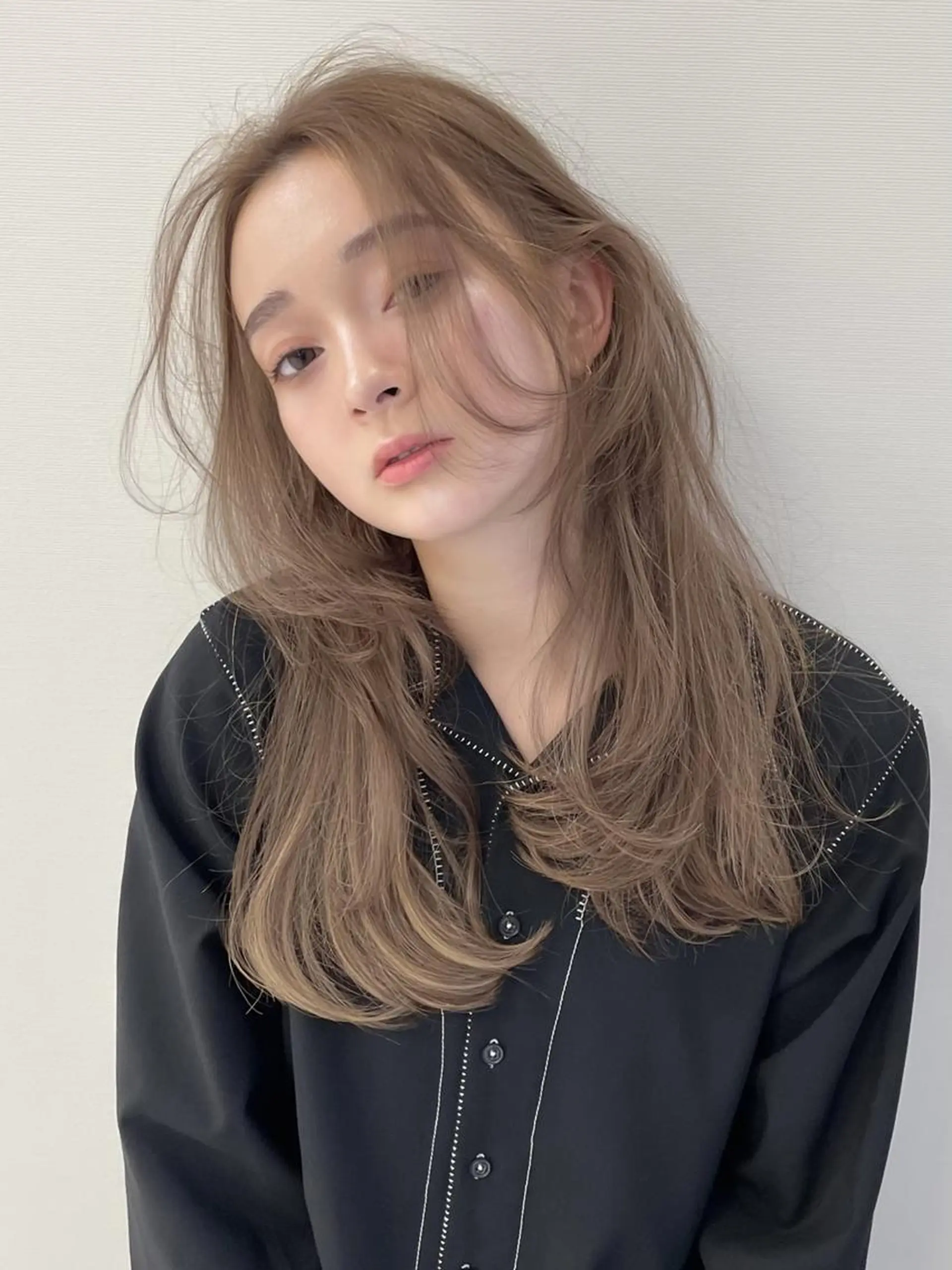 ロング 韓国ヘア/レイヤー /髪質改善【ミカベ】のヘアスタイル